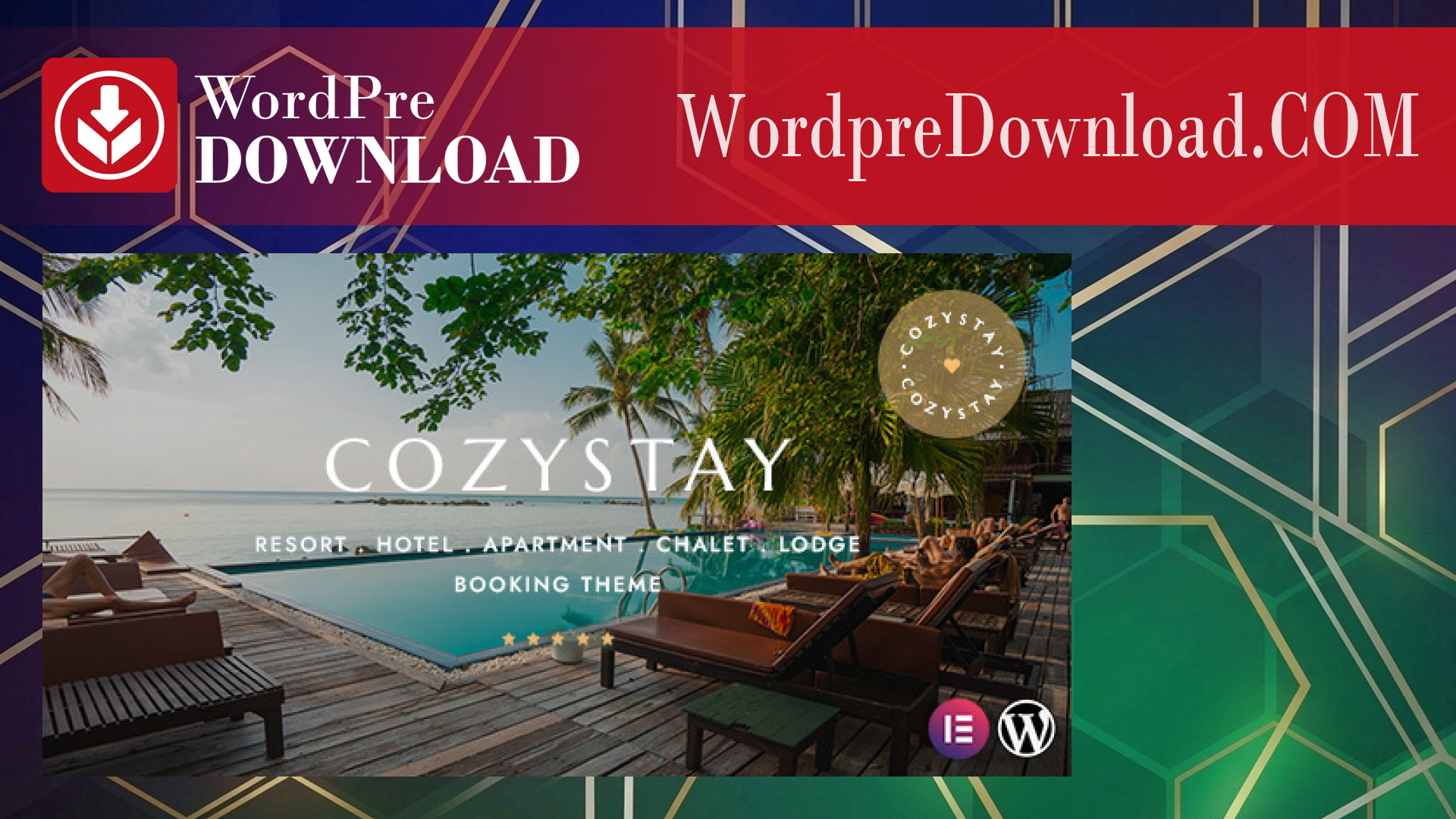 CozyStay – Hotel Booking WordPress Theme – WordpreDownload.COM