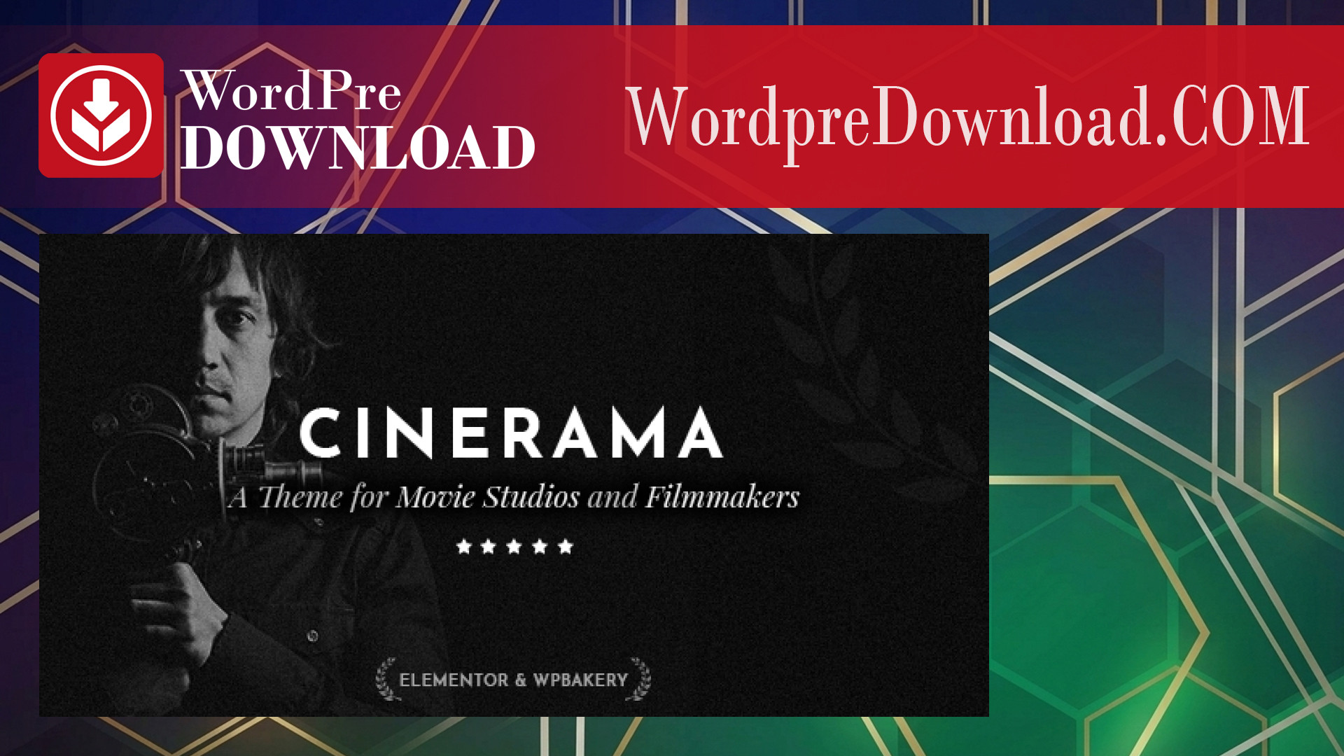 Cinerama – A Theme for Movie Studios and Filmmakers – WordpreDownload.COM