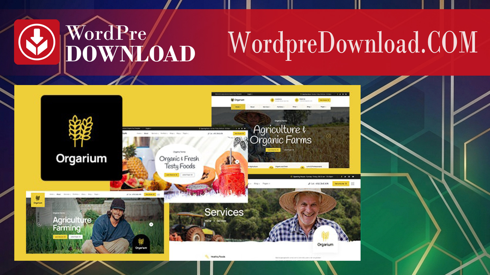 Orgarium – Agriculture and Organic WordPress Theme – WordpreDownload.COM