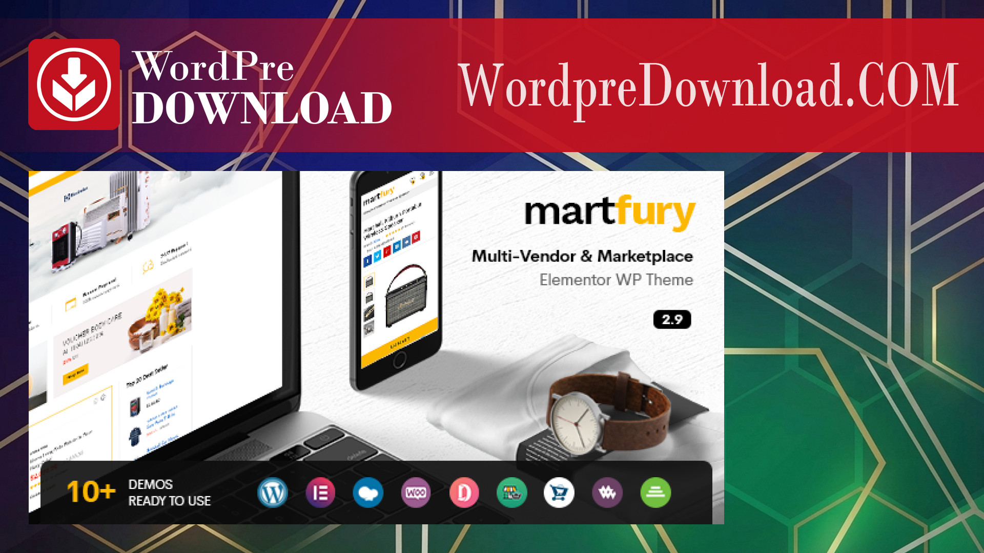 Martfury – WooCommerce Marketplace WordPress Theme – WordpreDownload.COM