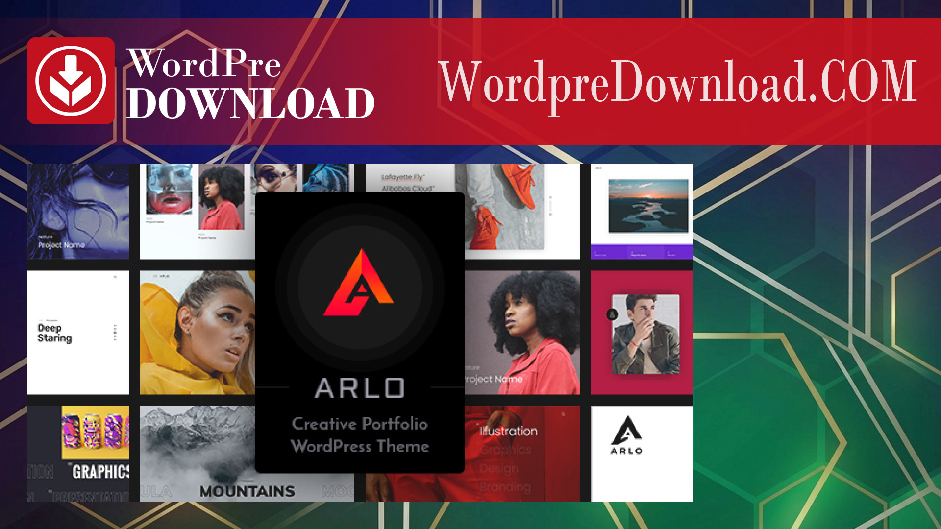 Arlo – Portfolio WordPress Theme – WordpreDownload.COM