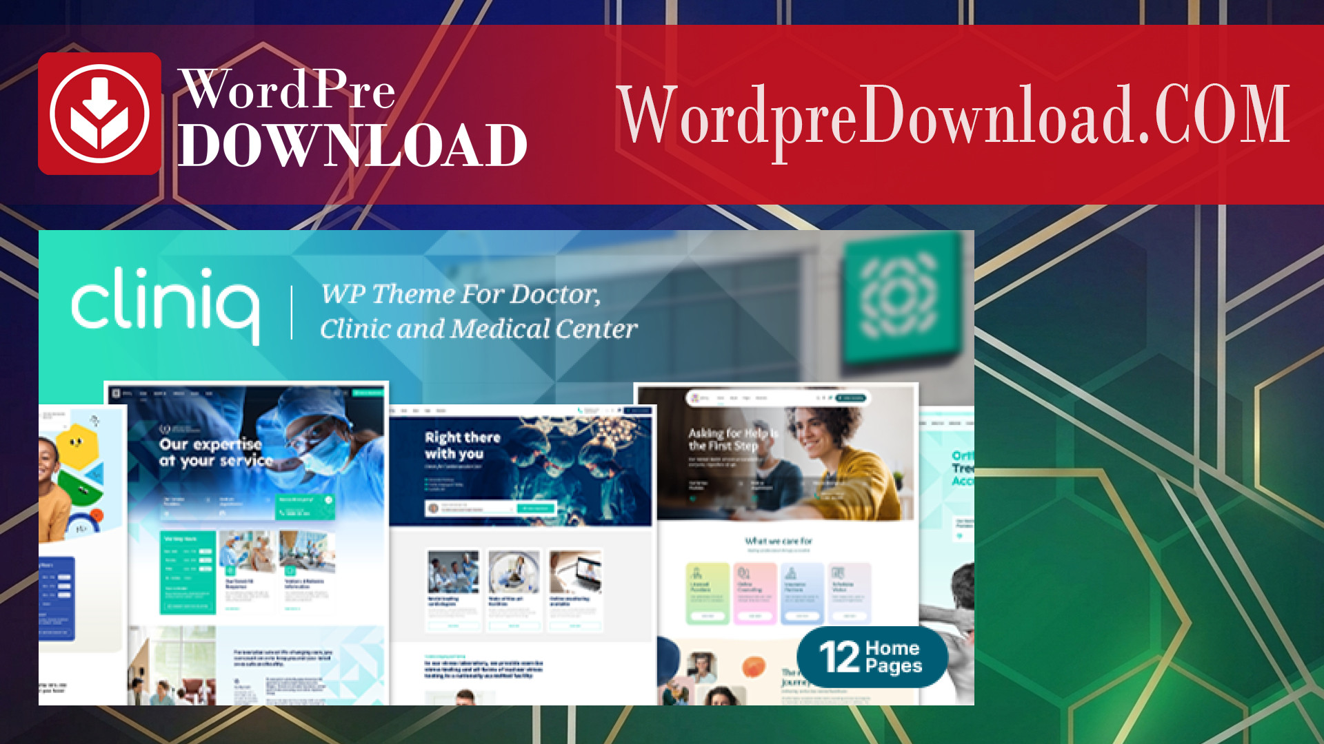 Cliniq – Doctor and Medical WordPress Theme – WordpreDownload.COM