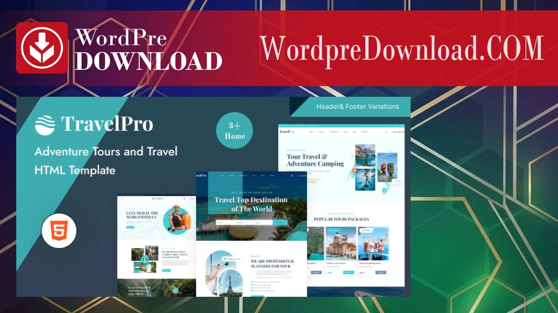 TravelPro – Tours and Travel Agency WordPress Theme – WordpreDownload.COM