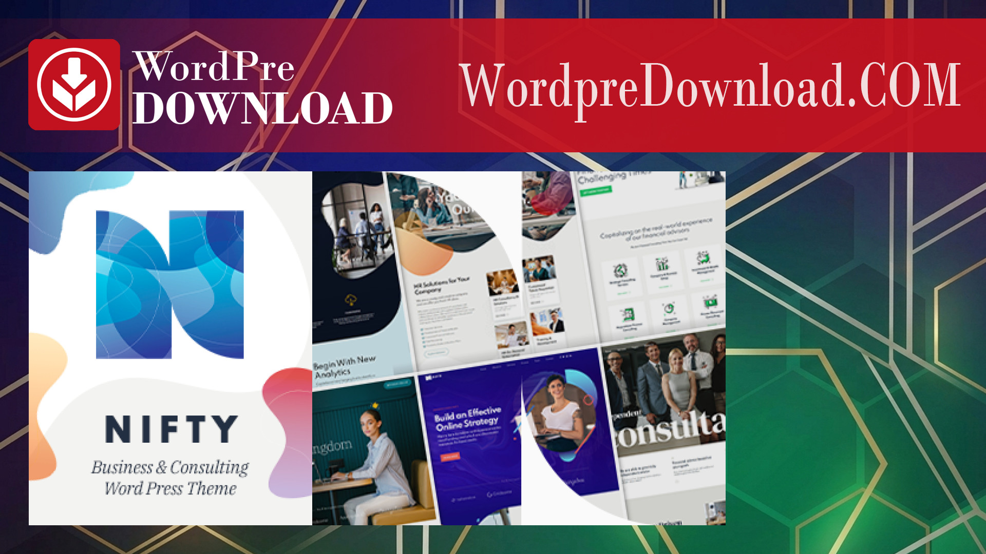 Nifty – Business Consulting WordPress Theme – WordpreDownload.COM