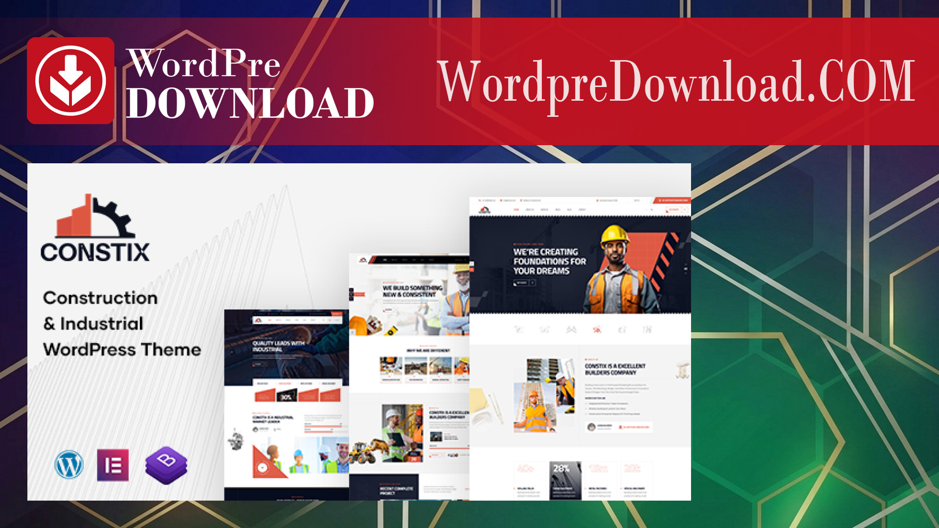 Constix – Construction Industrial WordPress Theme – WordpreDownload.COM
