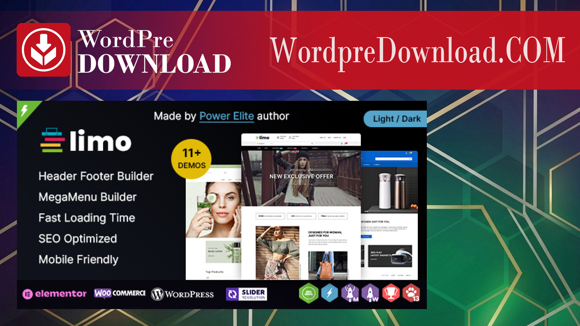 Limo WP – Elementor Multi-purpose WooCommerce Theme – WordpreDownload.COM