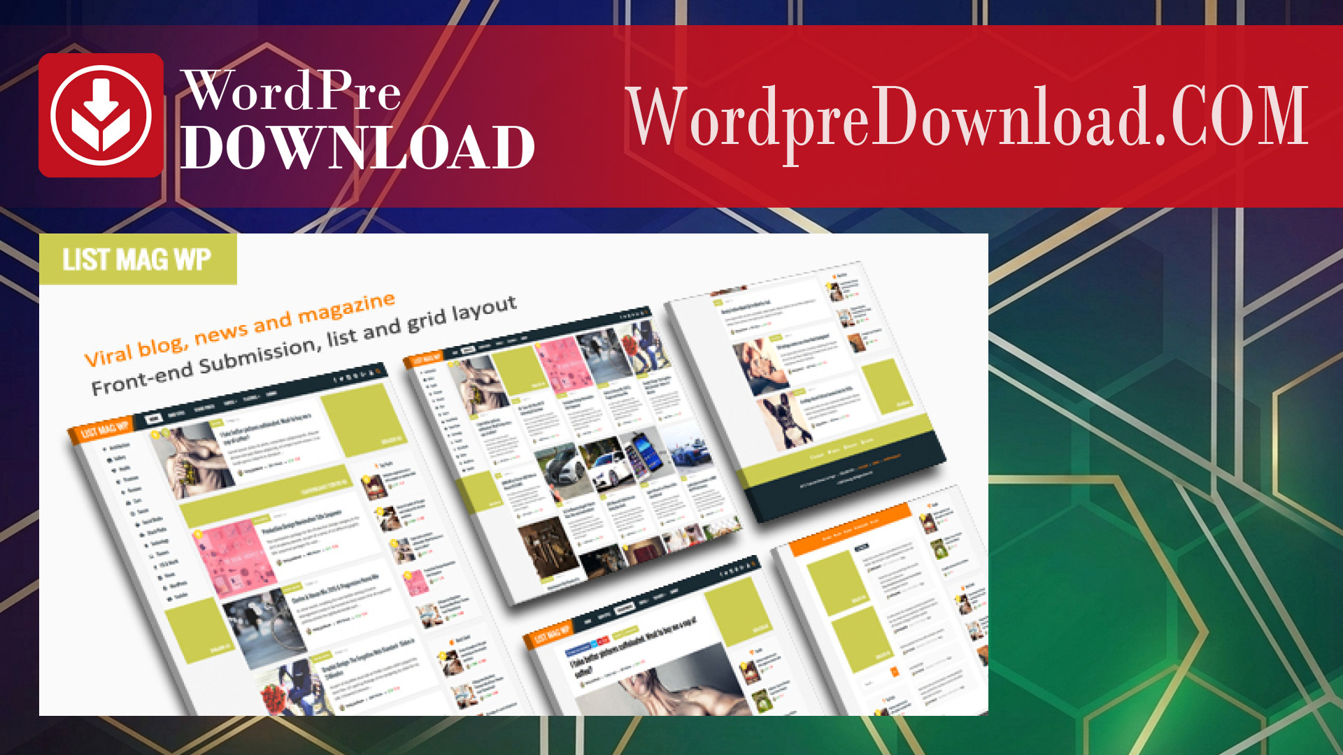 List Mag WP – A Responsive WordPress Blog Theme – WordpreDownload.COM