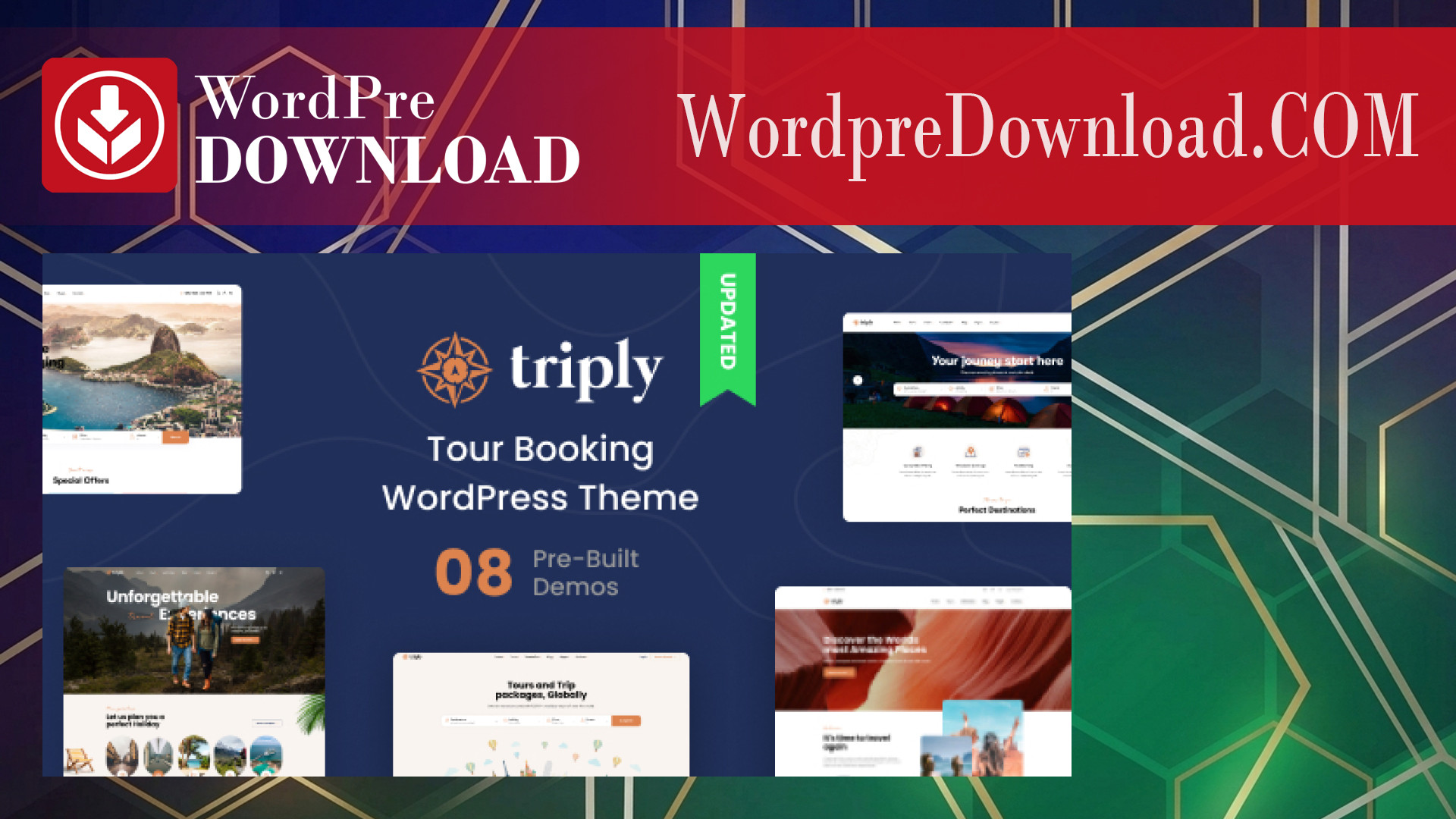 Triply – Tour Booking WordPress Theme – WordpreDownload.COM