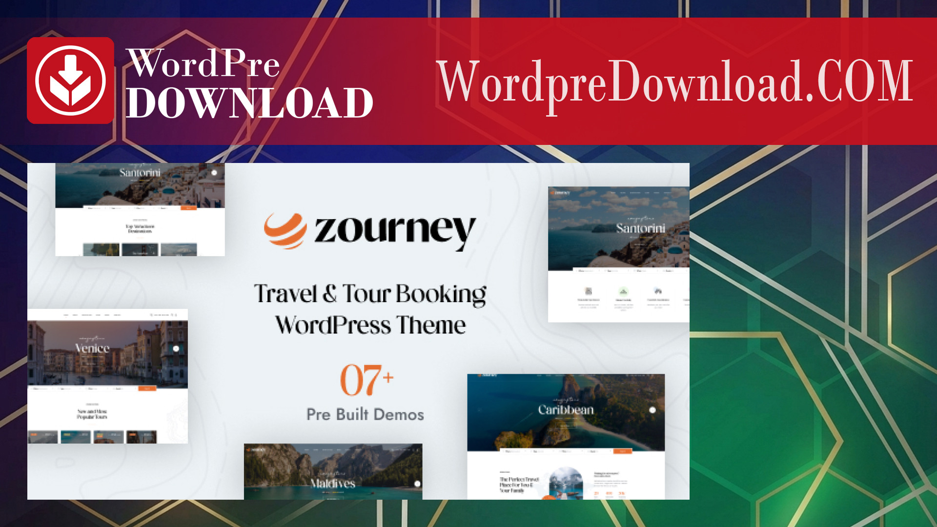 Zourney – Travel Tour Booking WordPress Theme – WordpreDownload.COM