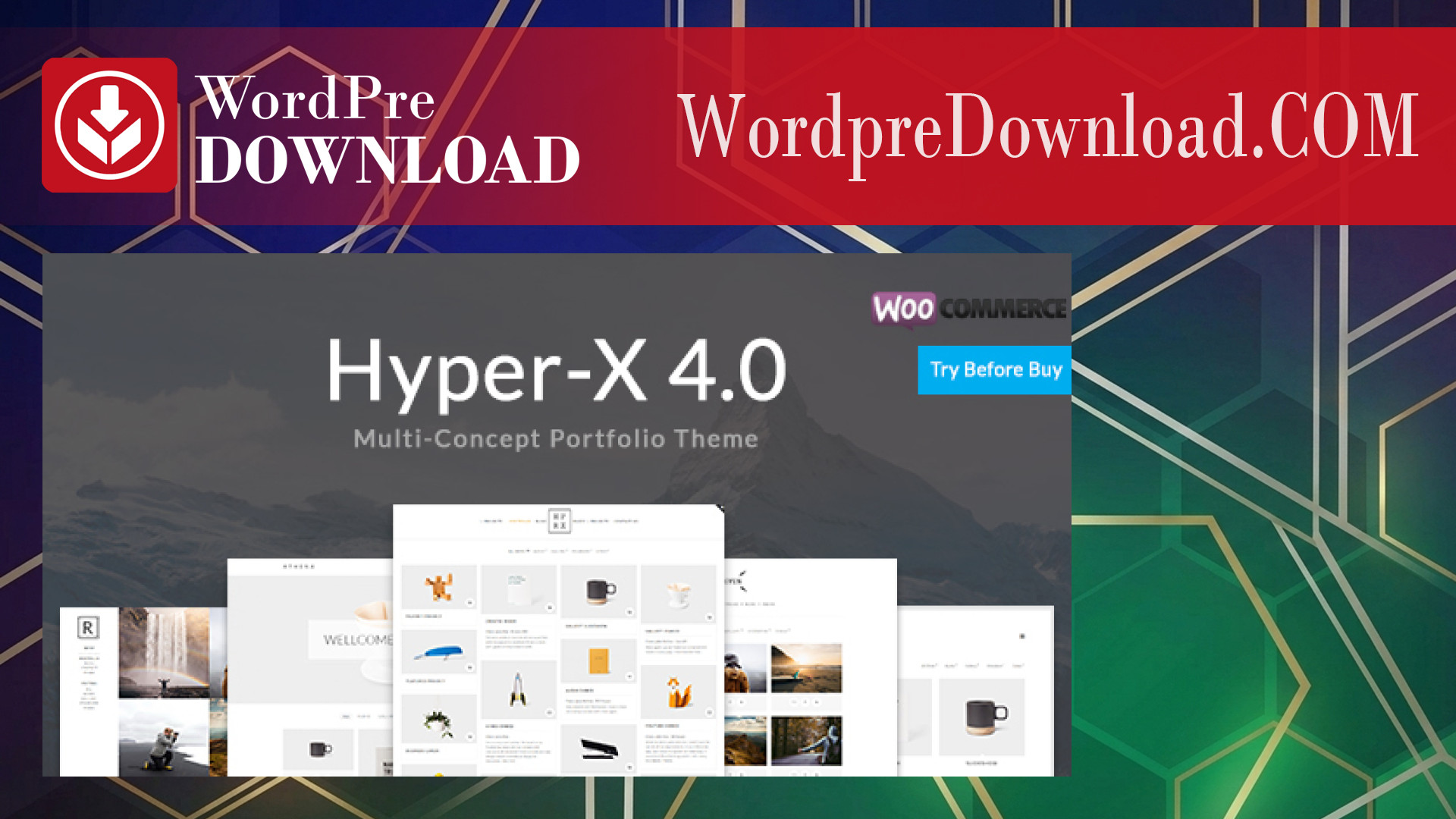 HyperX – Responsive WordPress Portfolio Theme – WordpreDownload.COM
