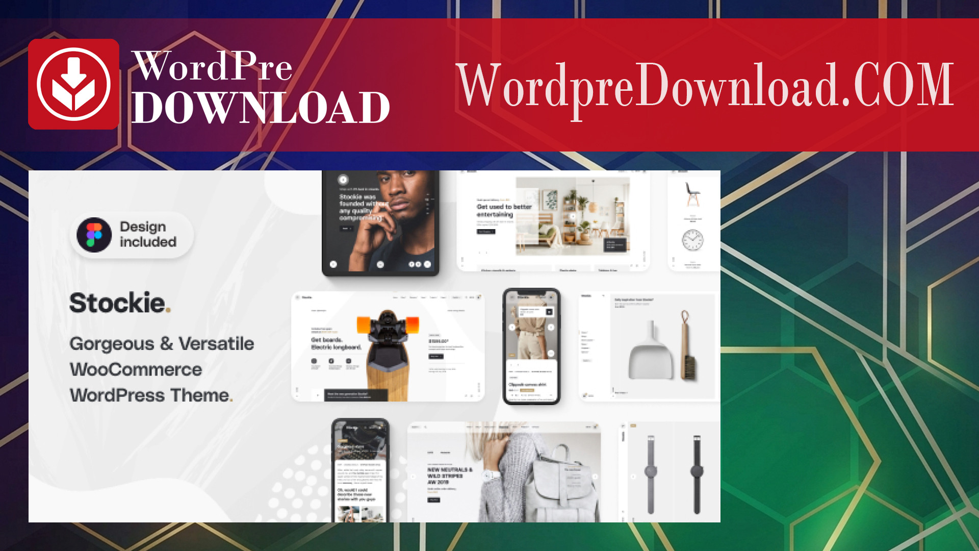 Stockie – Multi-purpose Creative WooCommerce Theme – WordpreDownload.COM