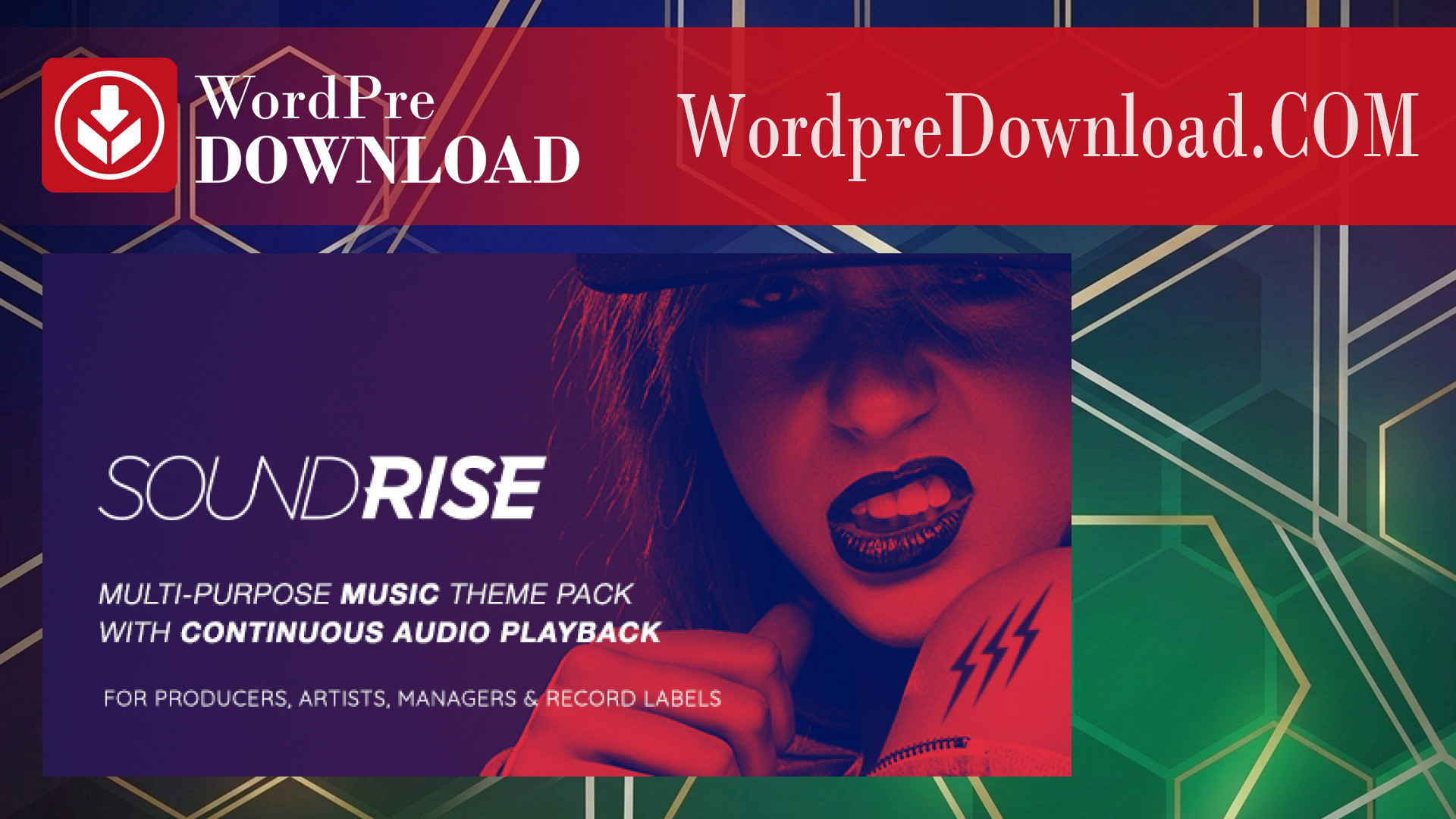 SoundRise – Music and Artist WordPress Theme – WordpreDownload.COM
