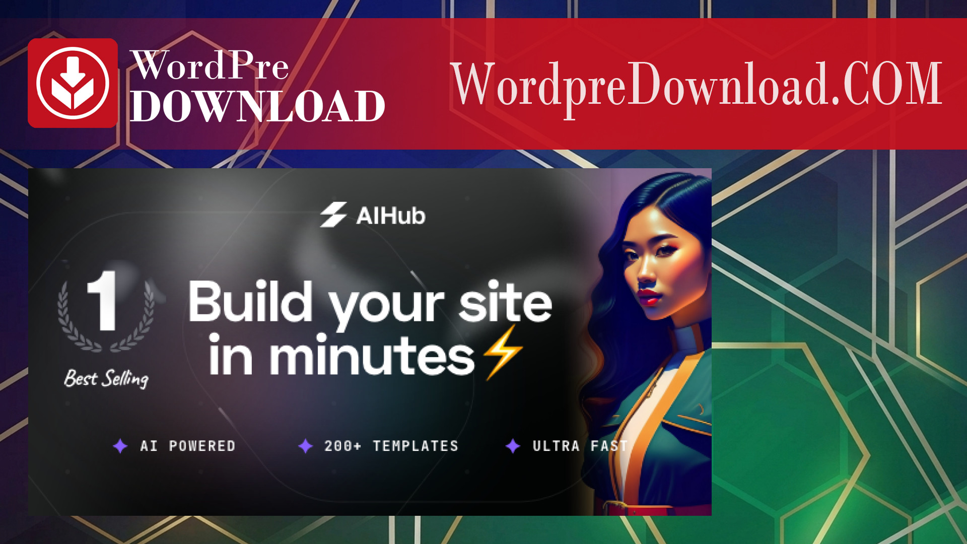 AI Hub – Startup and Technology WordPress Theme – WordpreDownload.COM