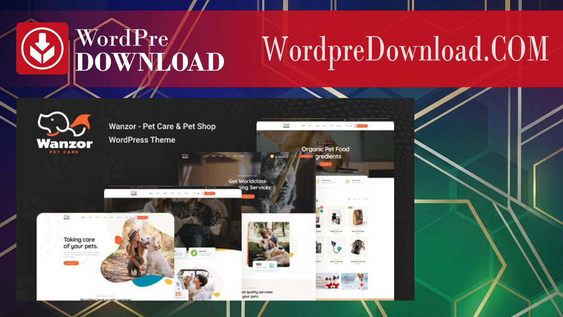 Wanzor – Pet WordPress Theme – WordpreDownload.COM