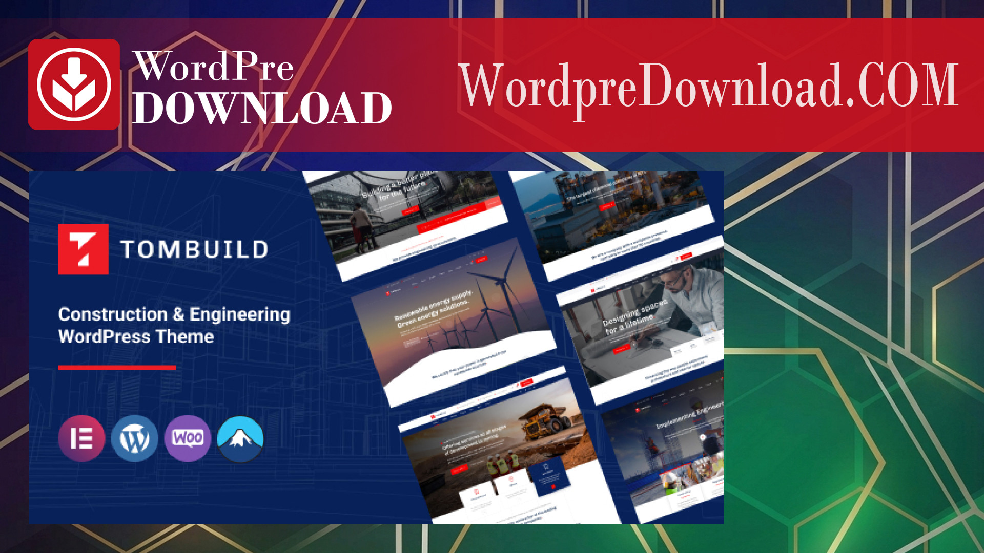 Tombuild – Construction and Engineering Theme – WordpreDownload.COM