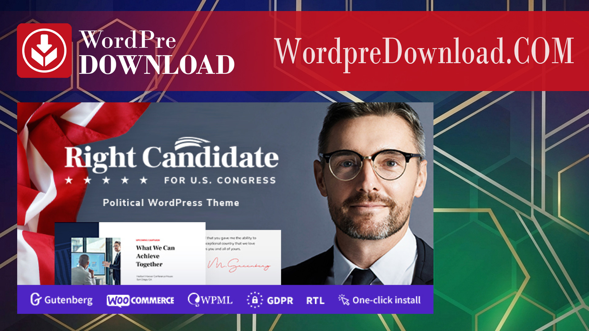 Right Way | Election Campaign and Political Candidate Theme – WordpreDownload.COM