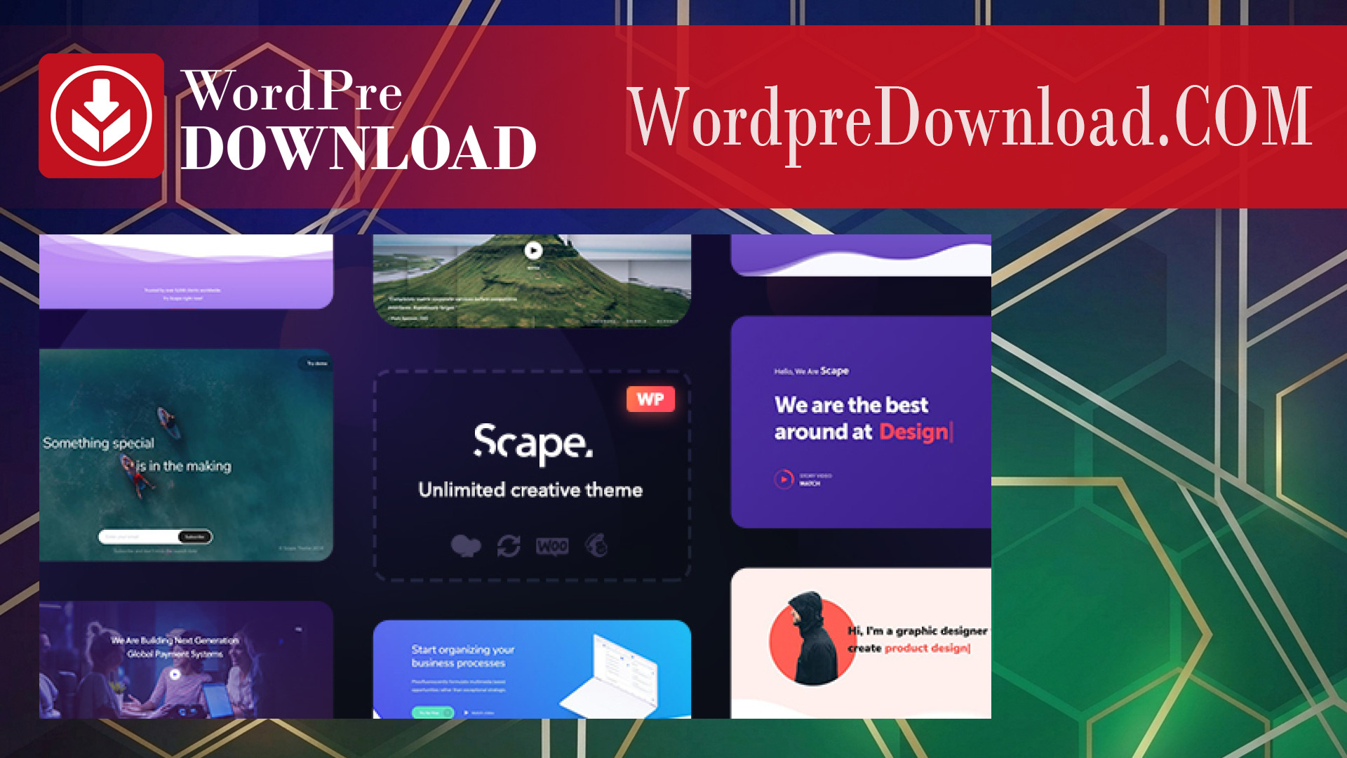 Scape – Multipurpose WordPress theme – WordpreDownload.COM