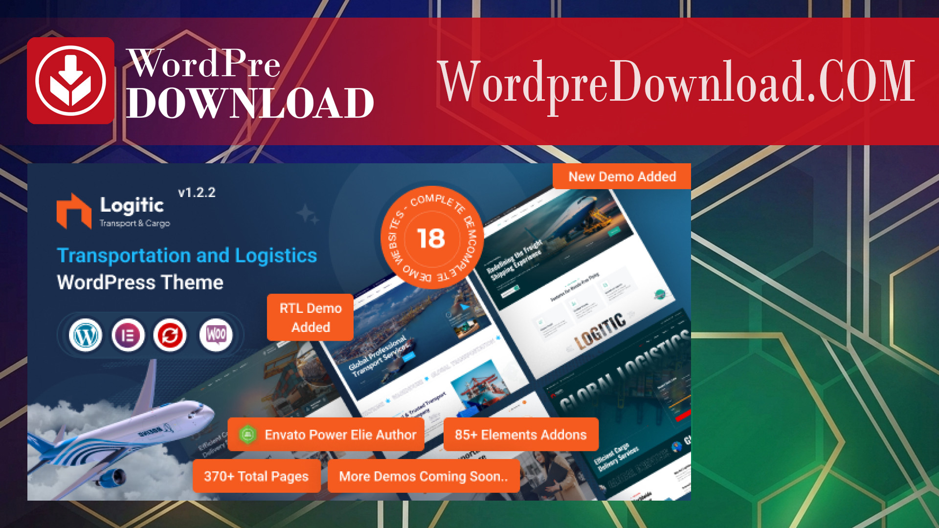 Logtik | Logistics, Transportation Theme – WordpreDownload.COM