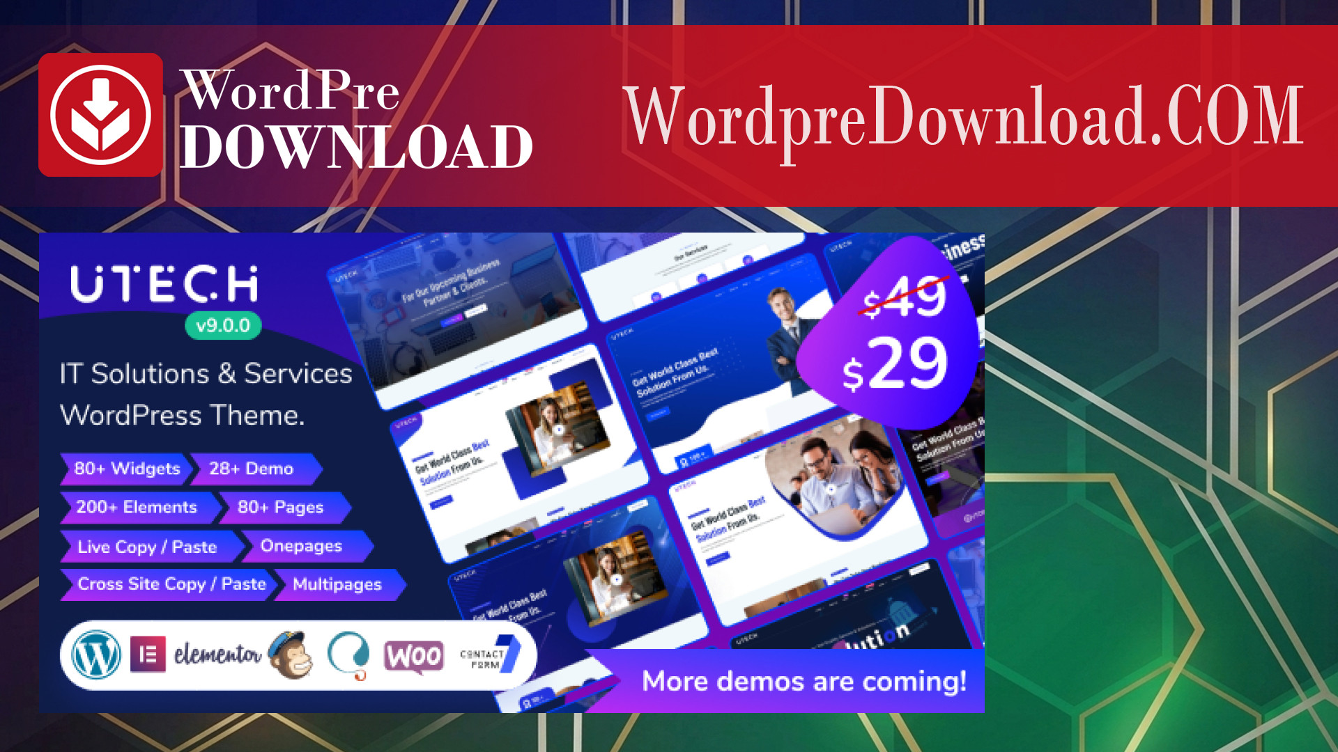 uTech – IT Solutions Services – WordpreDownload.COM