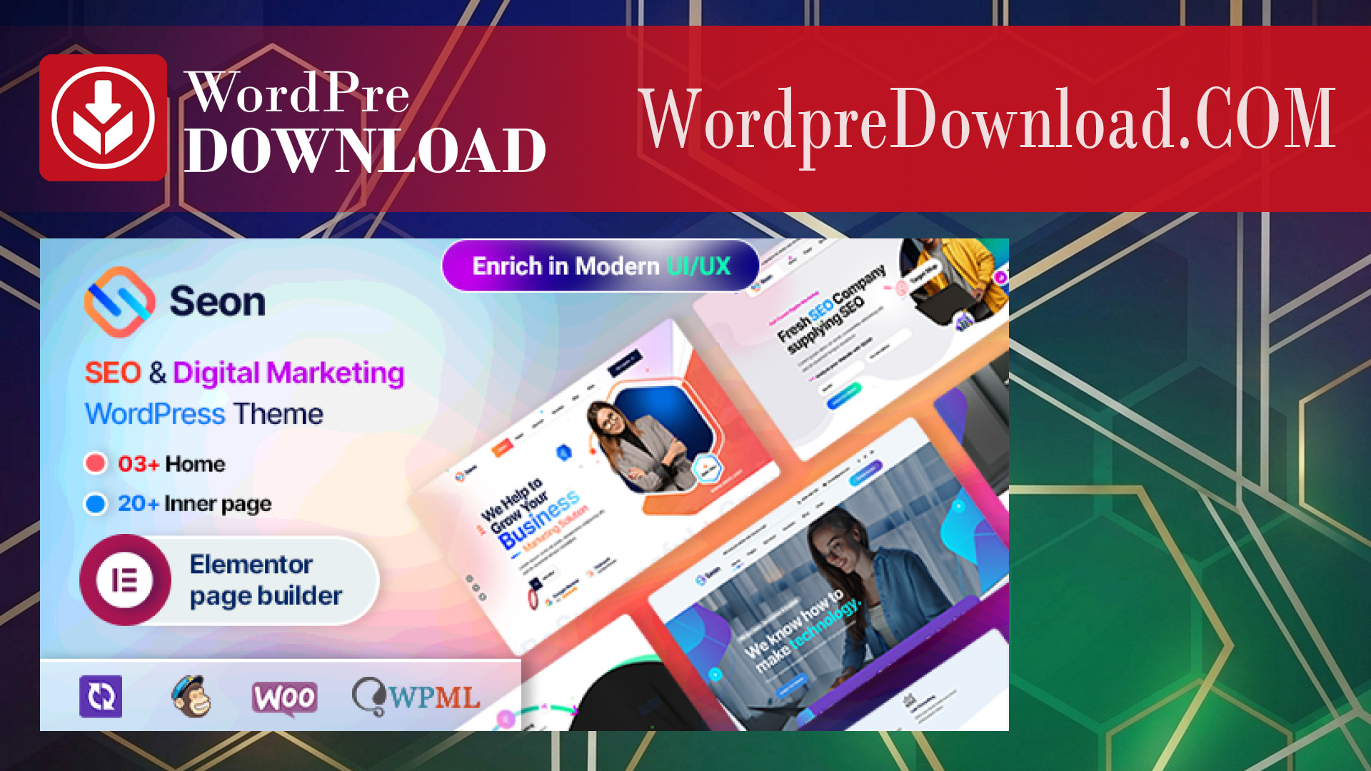 Seon – SEO WordPress Theme – WordpreDownload.COM
