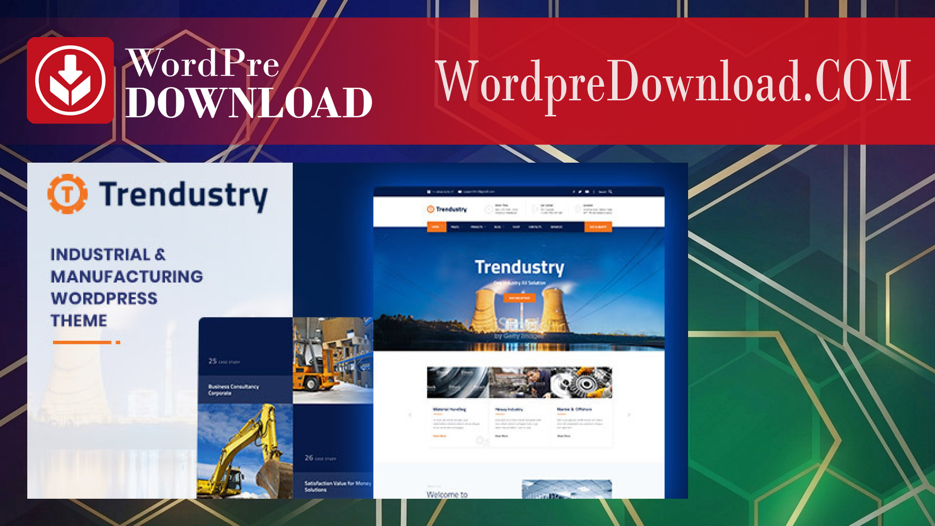 Trendustry – Industrial and Manufacturing WordPress Theme – WordpreDownload.COM