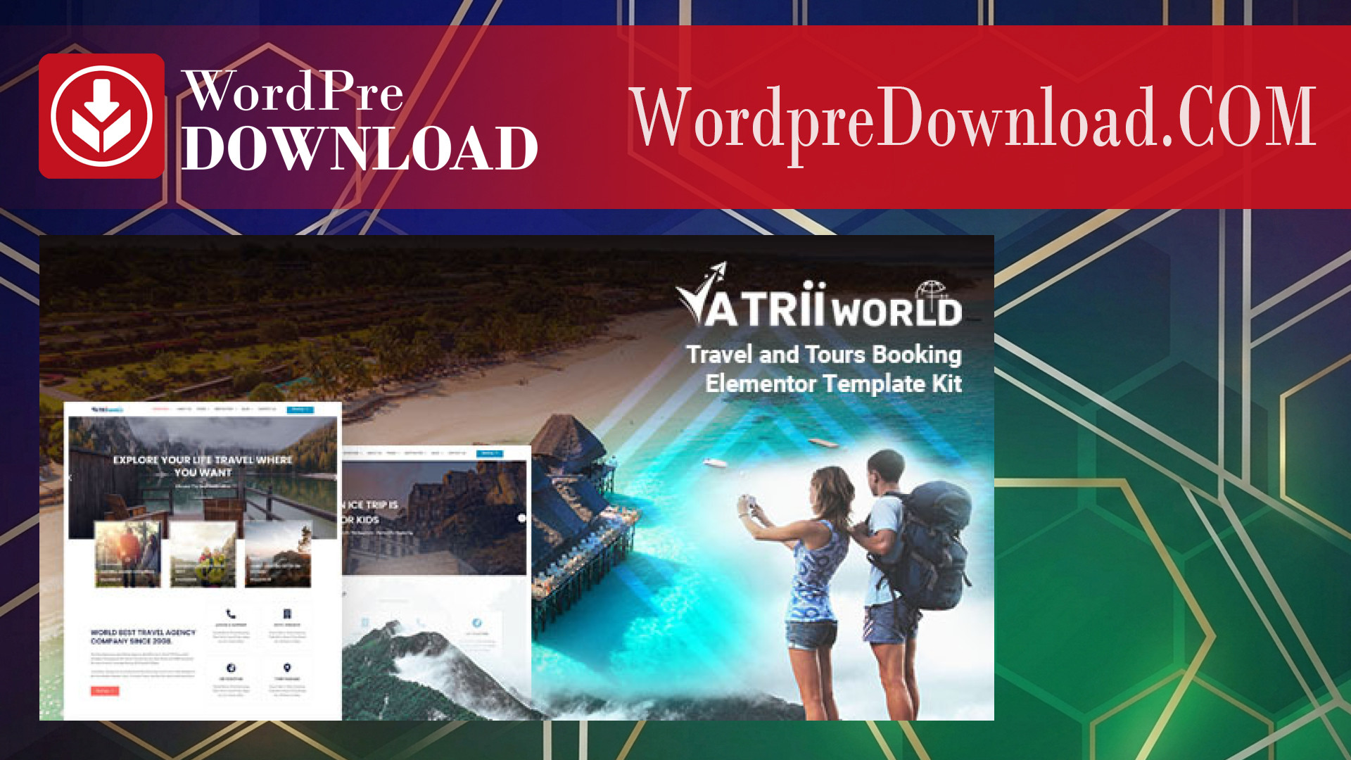 Yatriiworld – Travel and Tours Booking Elementor Template Kit – WordpreDownload.COM