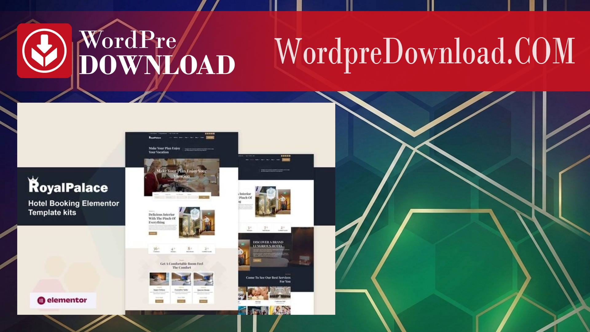 Royalpalace – Hotel Booking Elementor Pro Template Kit – WordpreDownload.COM