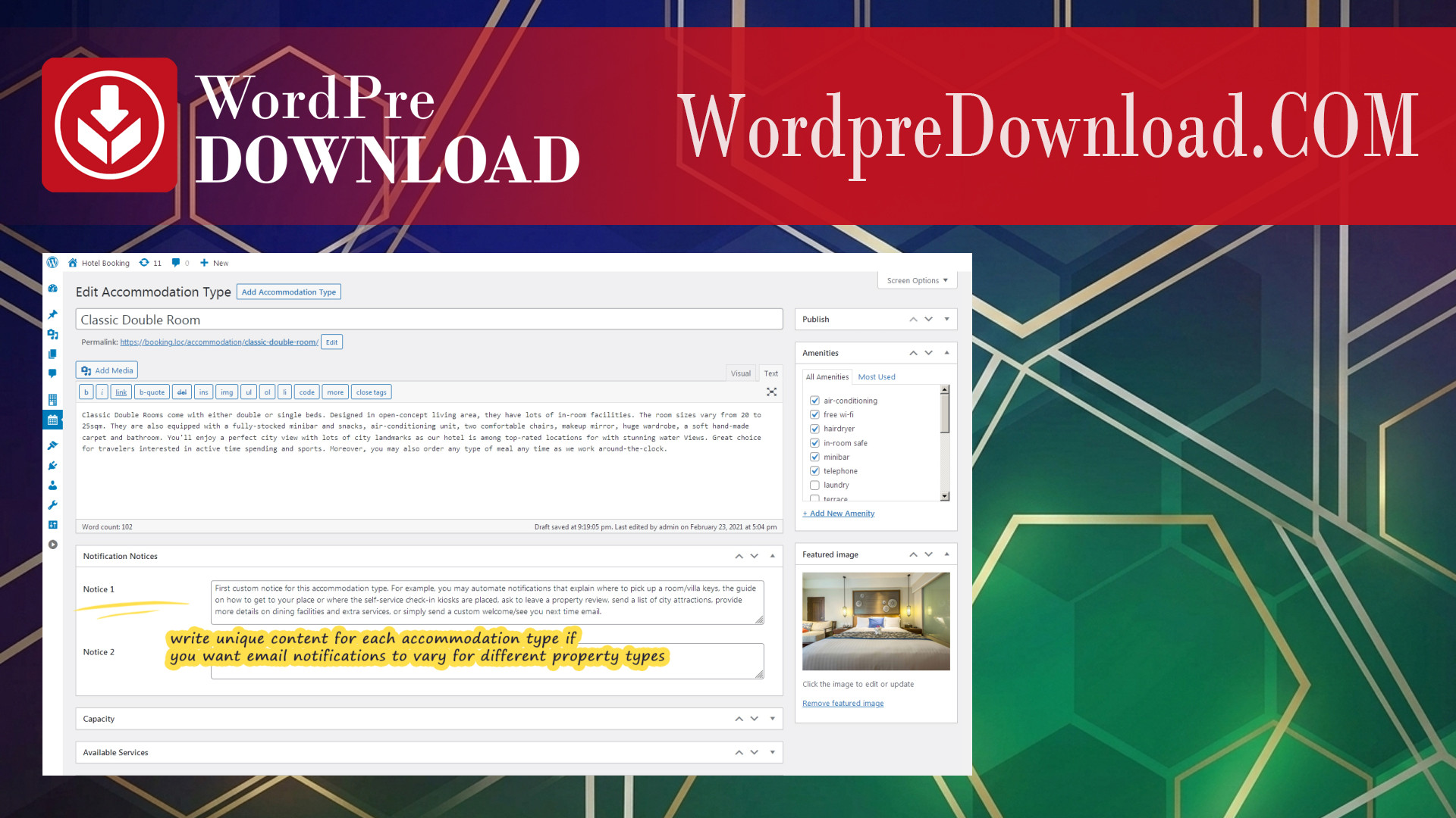 Hotel Booking Event-Driven Emails – WordpreDownload.COM