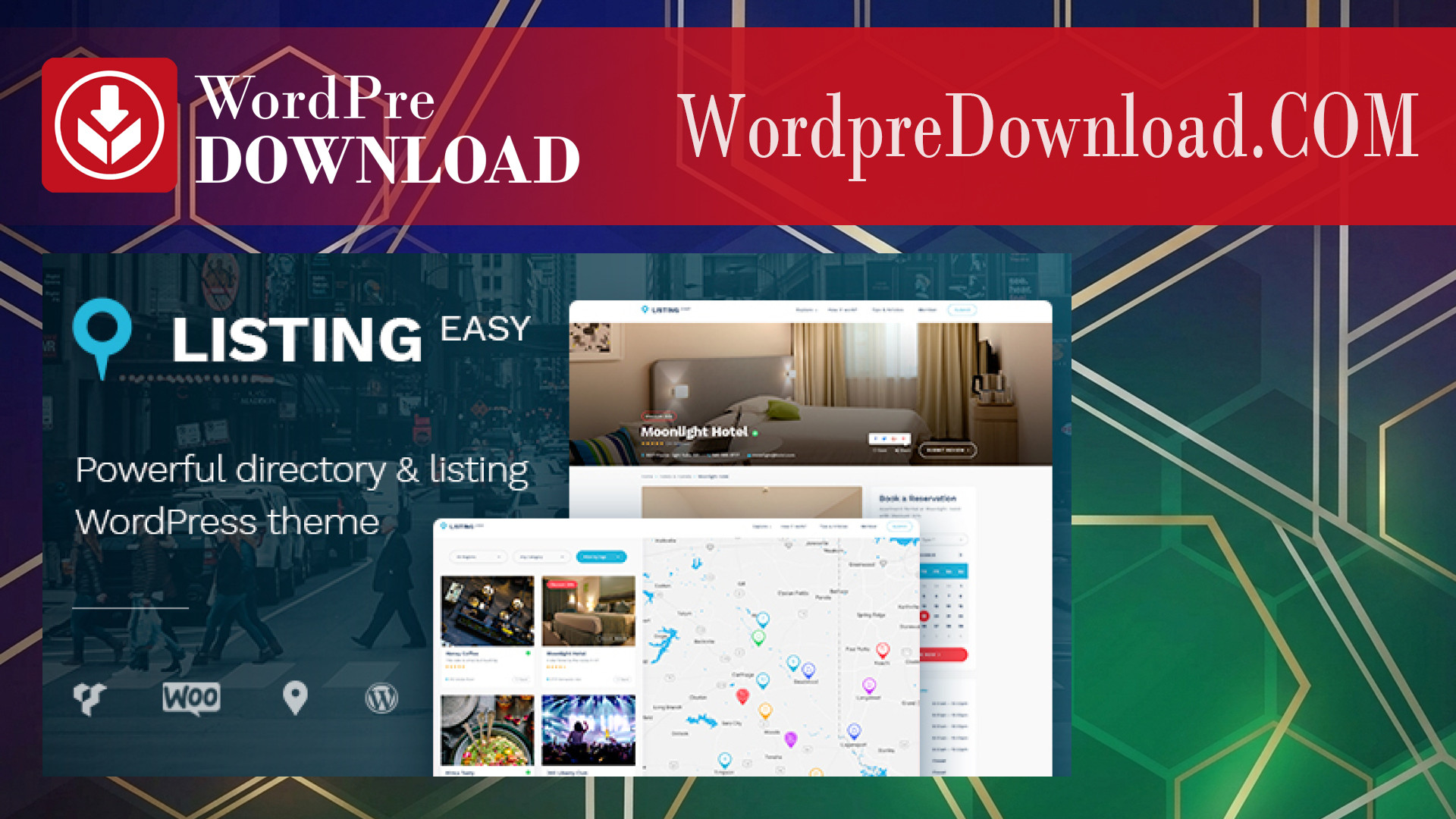 ListingEasy WordPress Theme – WordpreDownload.COM