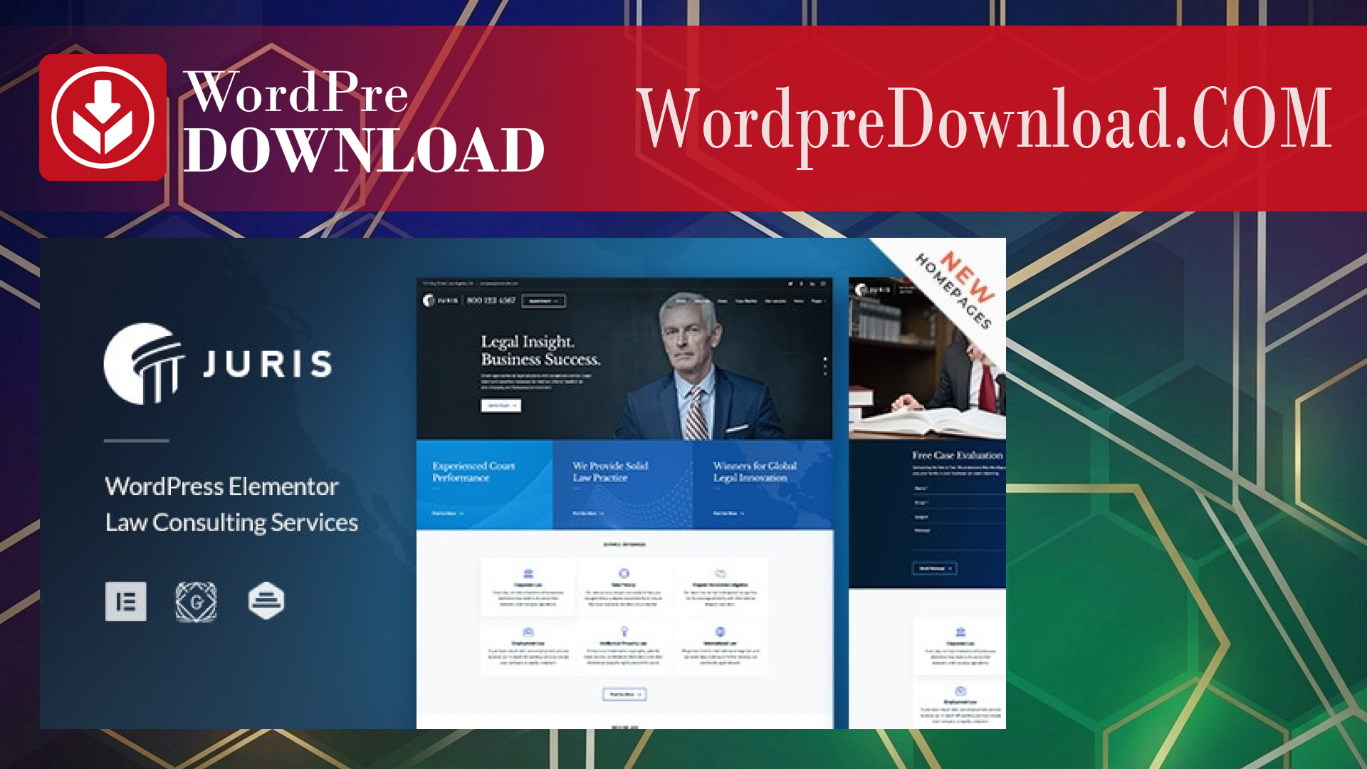 Juris – Law, Lawyer and Attorney WordPress Theme – WordpreDownload.COM