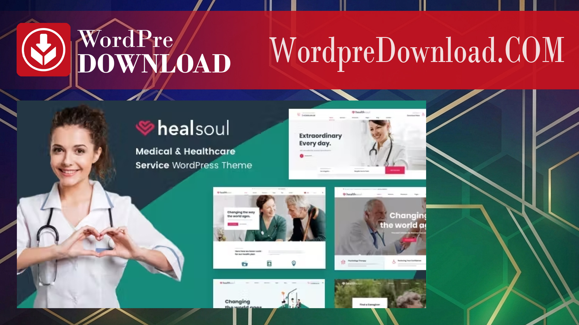 Healsoul – Medical Care, Home Healthcare Service WP Theme – WordpreDownload.COM