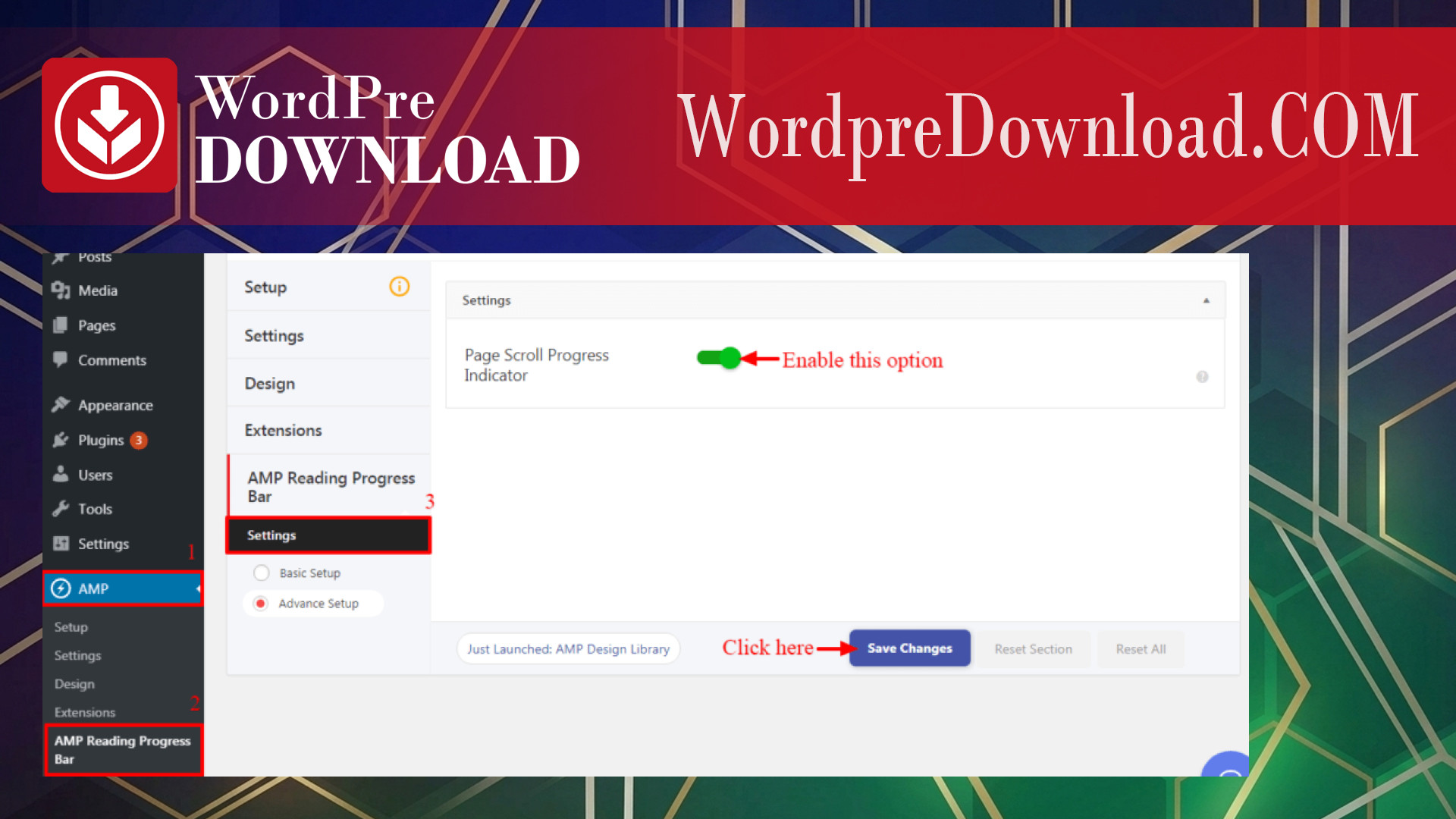 Reading Progress Bar for AMP – WordpreDownload.COM