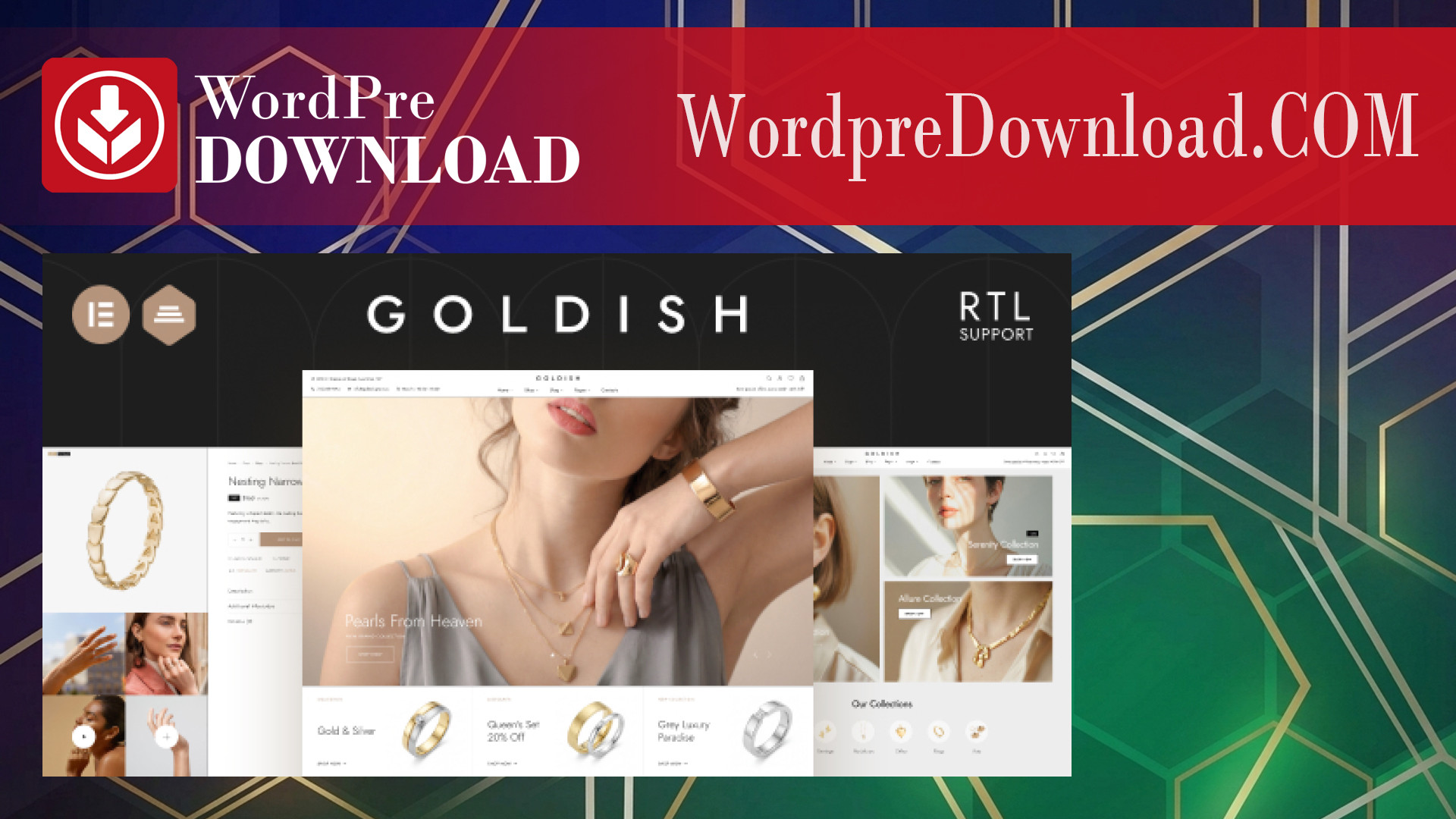 Goldish – Jewelry Store WooCommerce Theme – WordpreDownload.COM