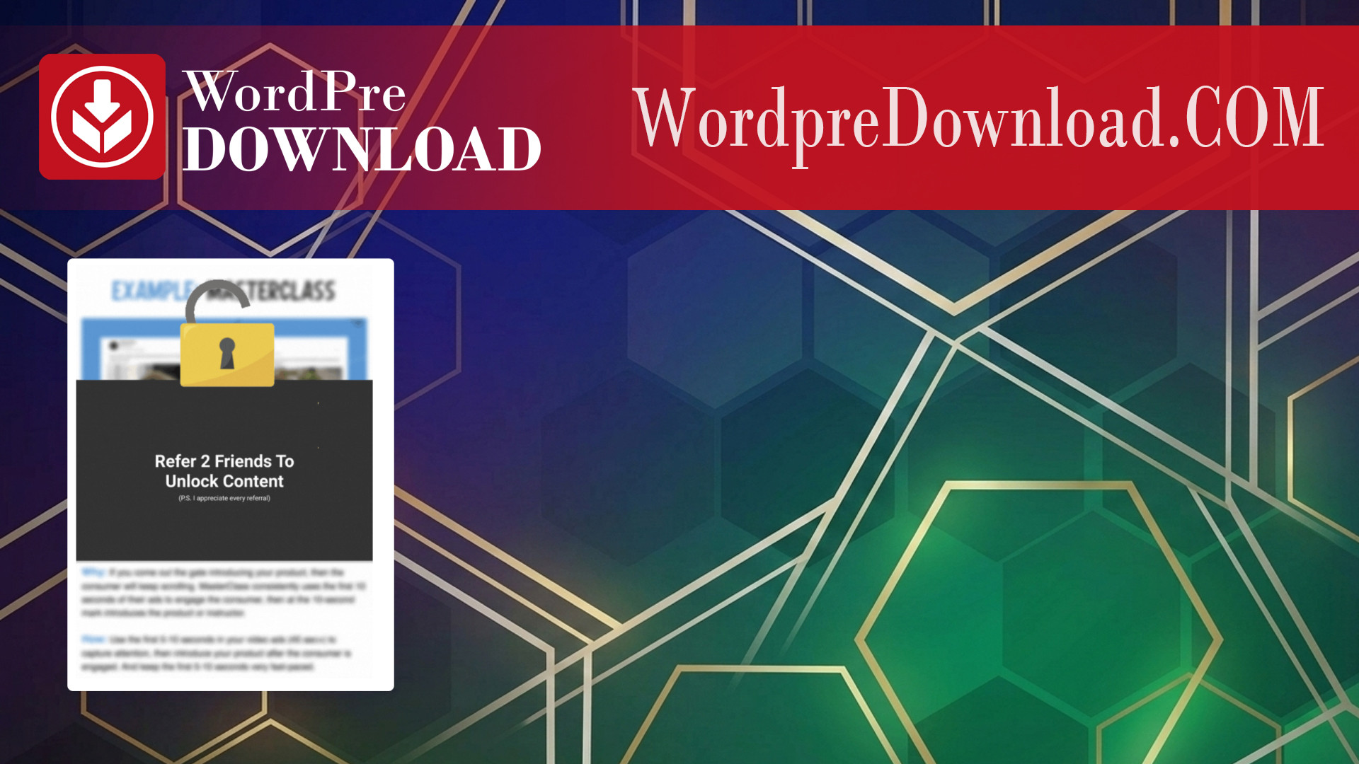Newsletter – Locked Content – WordpreDownload.COM