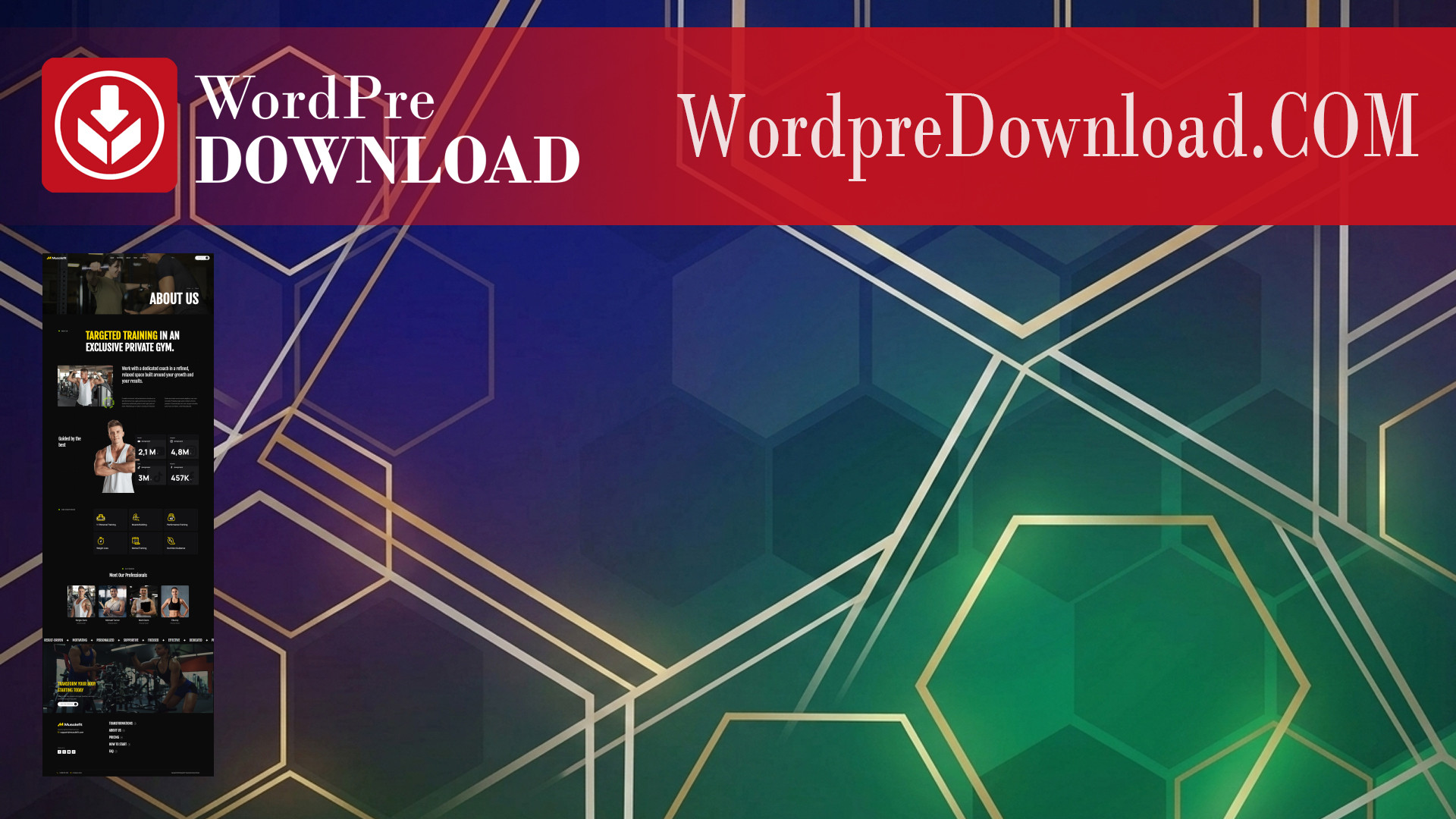 Musclefit – Personal Trainer and Fitness Elementor Template Kit – WordpreDownload.COM