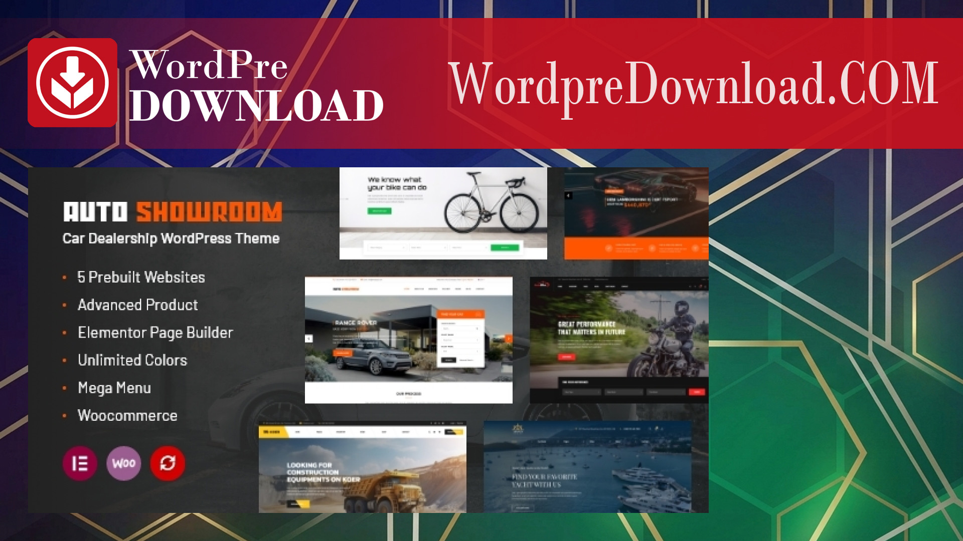 Auto Showroom – Car Dealership WordPress Theme – WordpreDownload.COM