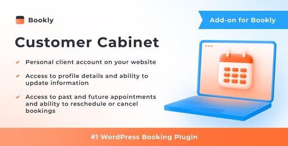 Bookly Customer Cabinet Add-on – WordpreDownload.COM