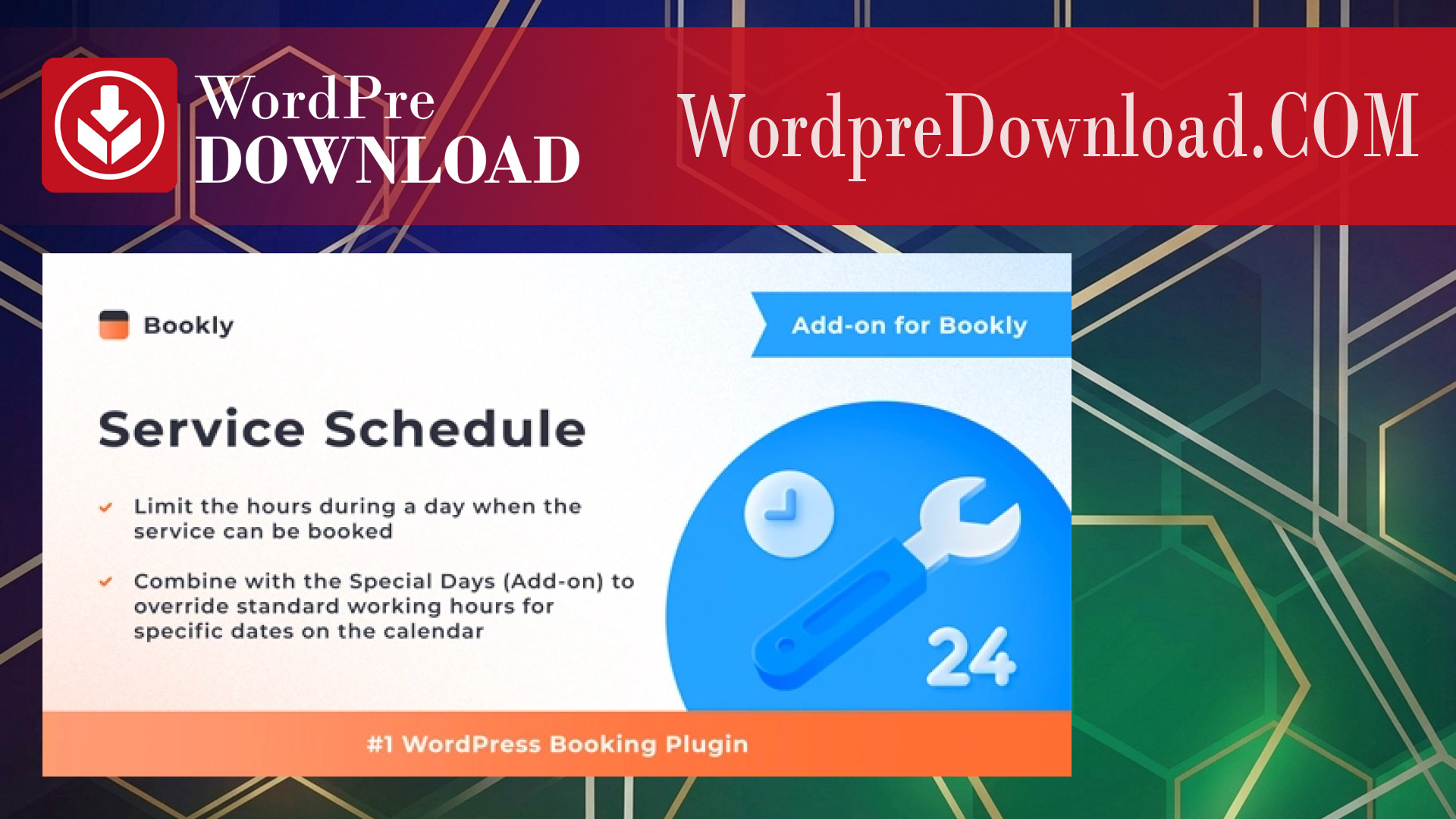 Bookly Service Schedule Add-on – WordpreDownload.COM