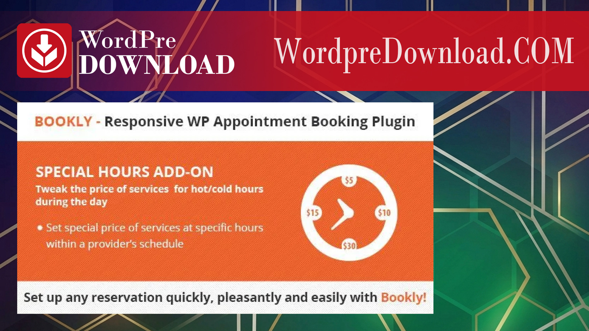 Bookly Special Hours – WordpreDownload.COM