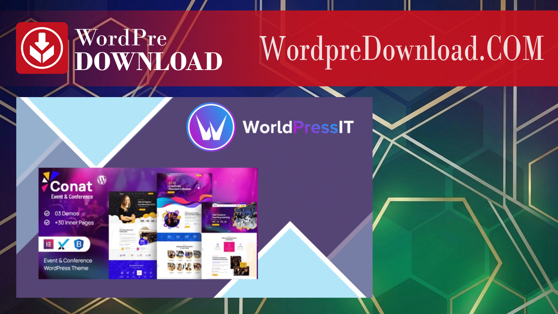 Conat | Event and Conference WordPress Theme – WordpreDownload.COM