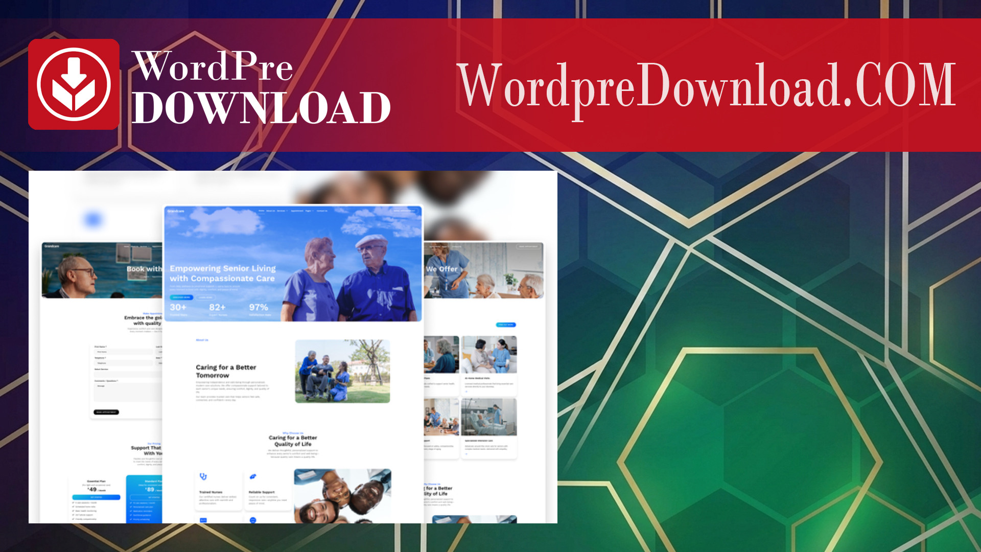 Grandcare – Residential Care Elementor Template Kit – WordpreDownload.COM