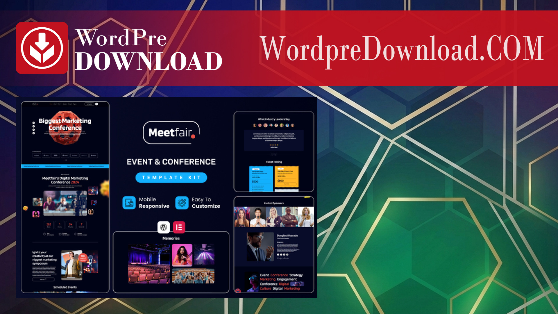 Meetfair – Event and Conference Elementor Template Kit – WordpreDownload.COM