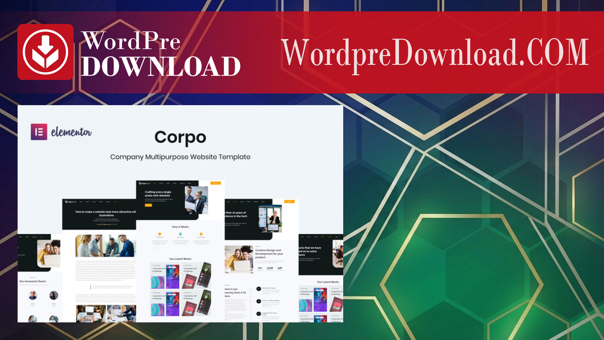 Corpo – Corporate Business Elementor Template Kit – WordpreDownload.COM