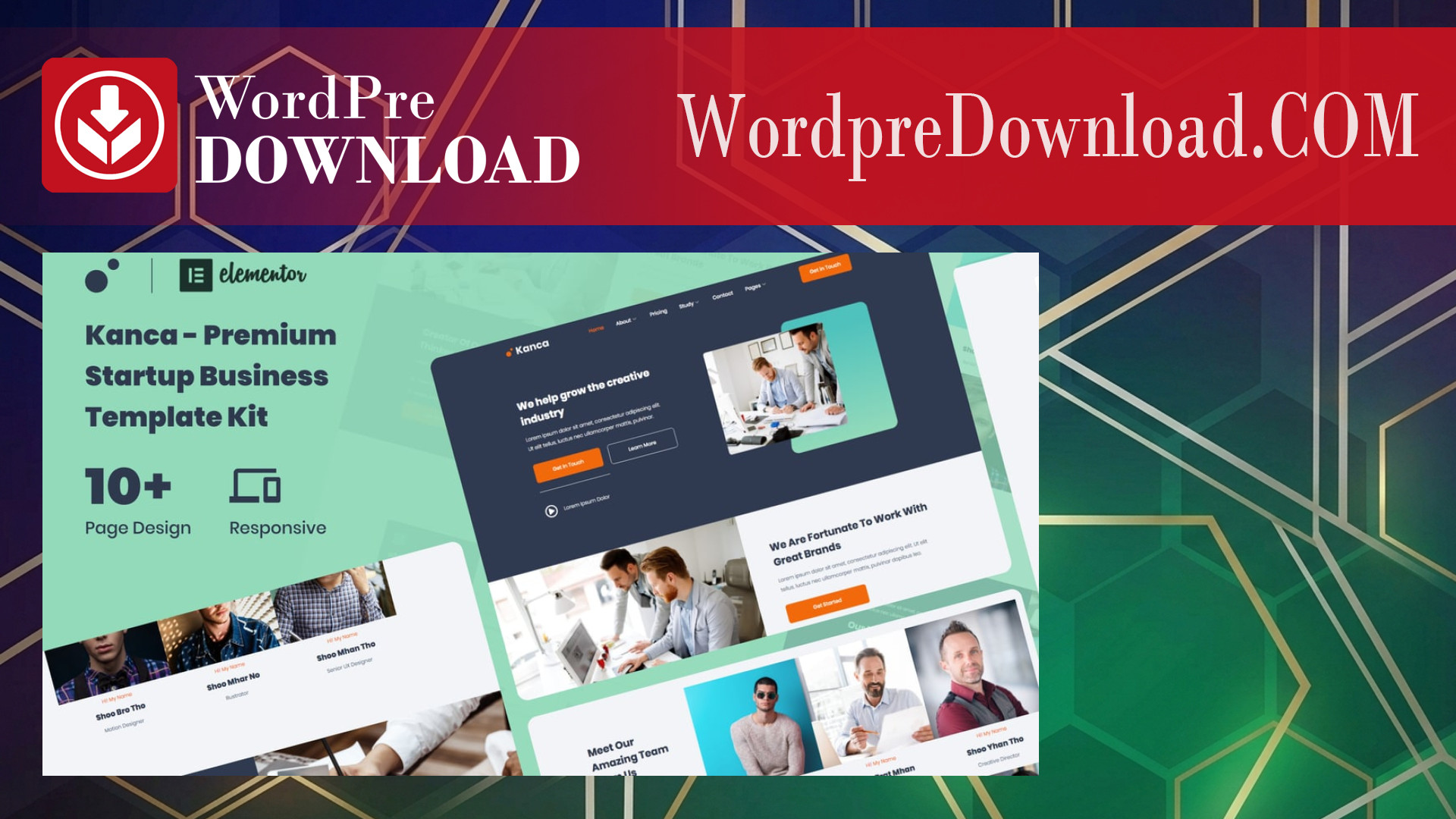 Kanca – Startup Business Consulting Elementor Template Kit – WordpreDownload.COM