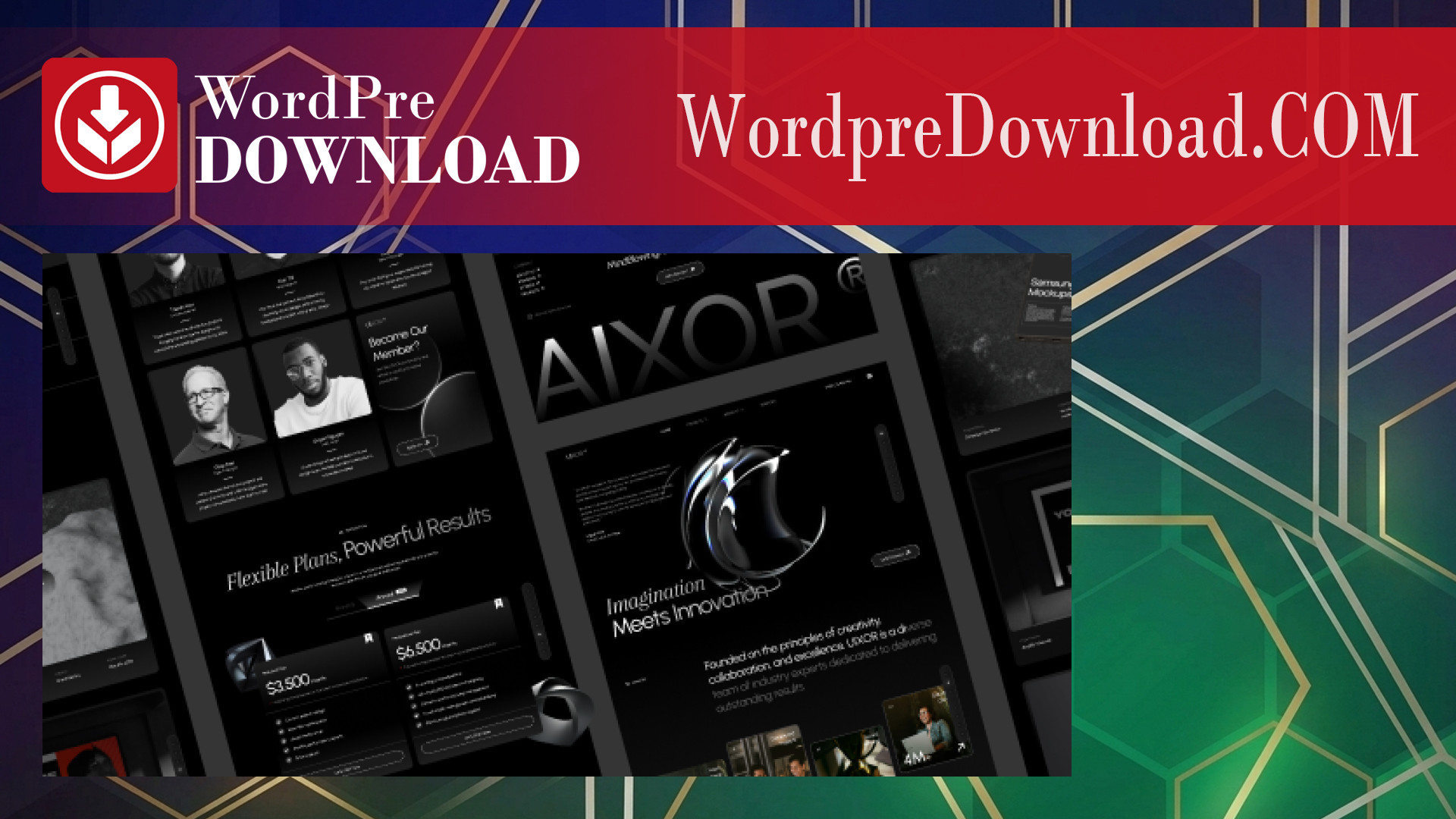 Aixor – Marketing Agency WordPress Theme – WordpreDownload.COM