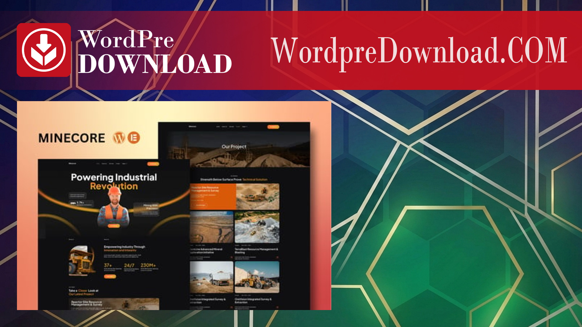 Minecore – Mining and Industry Elementor Template Kit – WordpreDownload.COM