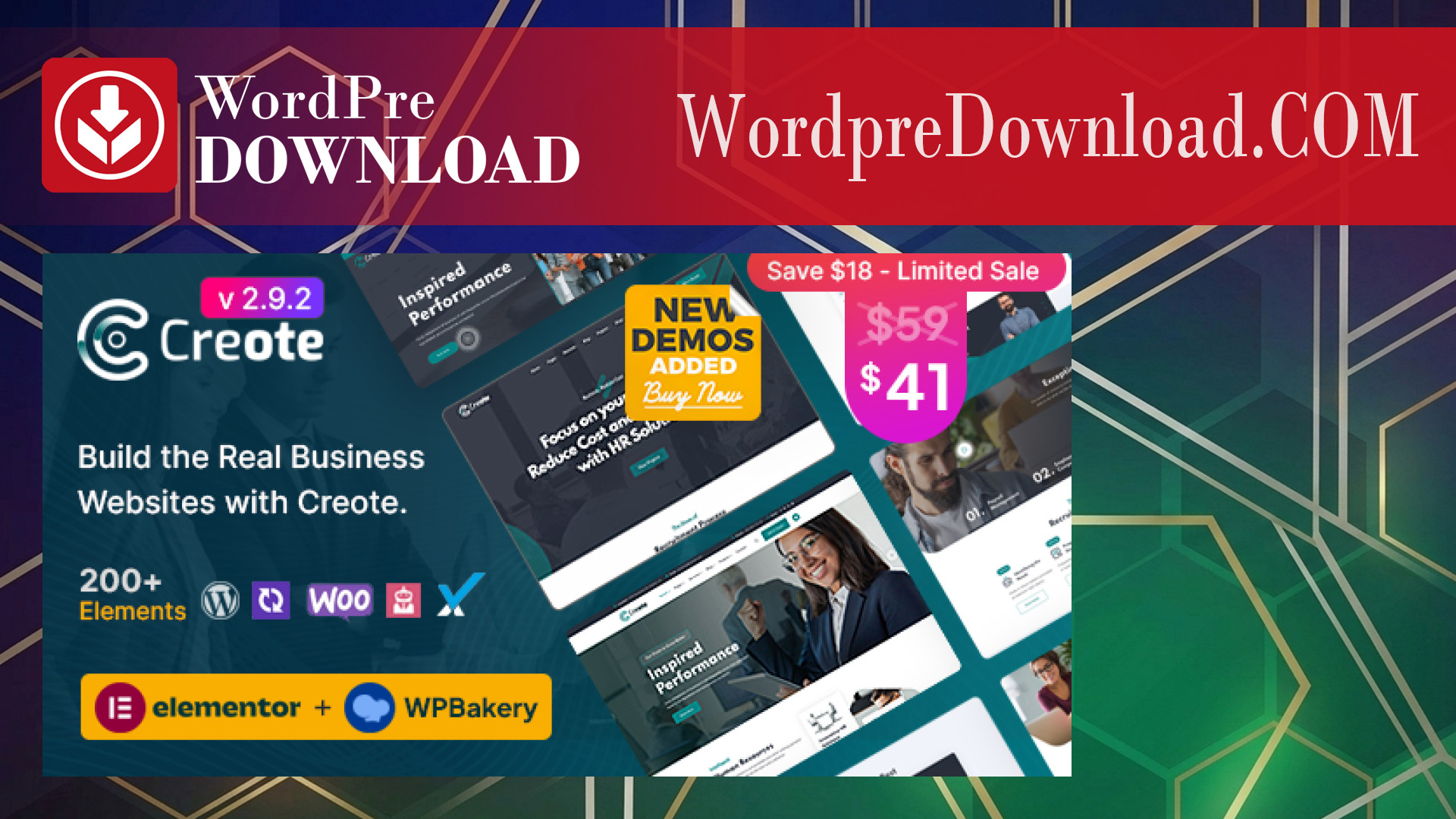Creote – Consulting Business WordPress Theme – WordpreDownload.COM