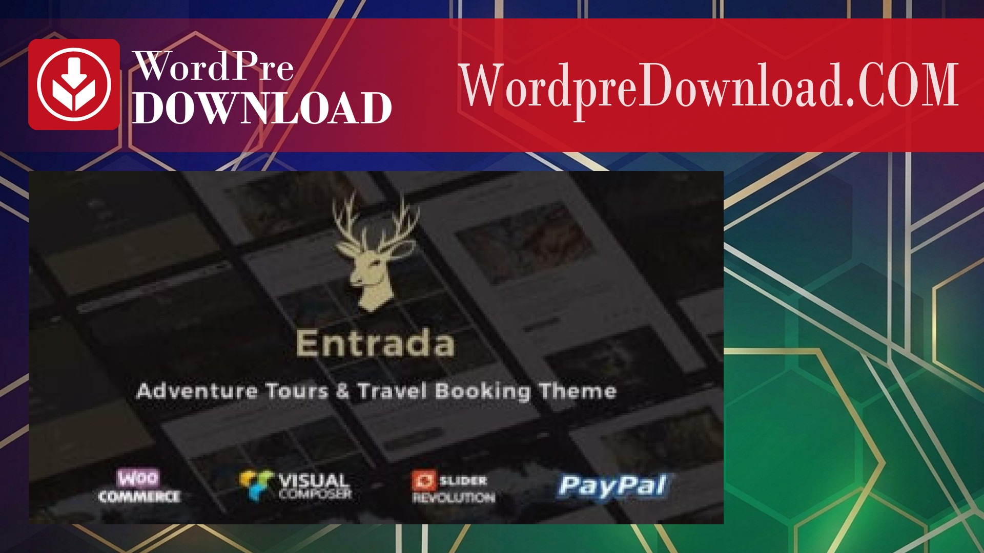 Tour Booking – Tour Adventure WordPress Theme – Entrada – WordpreDownload.COM