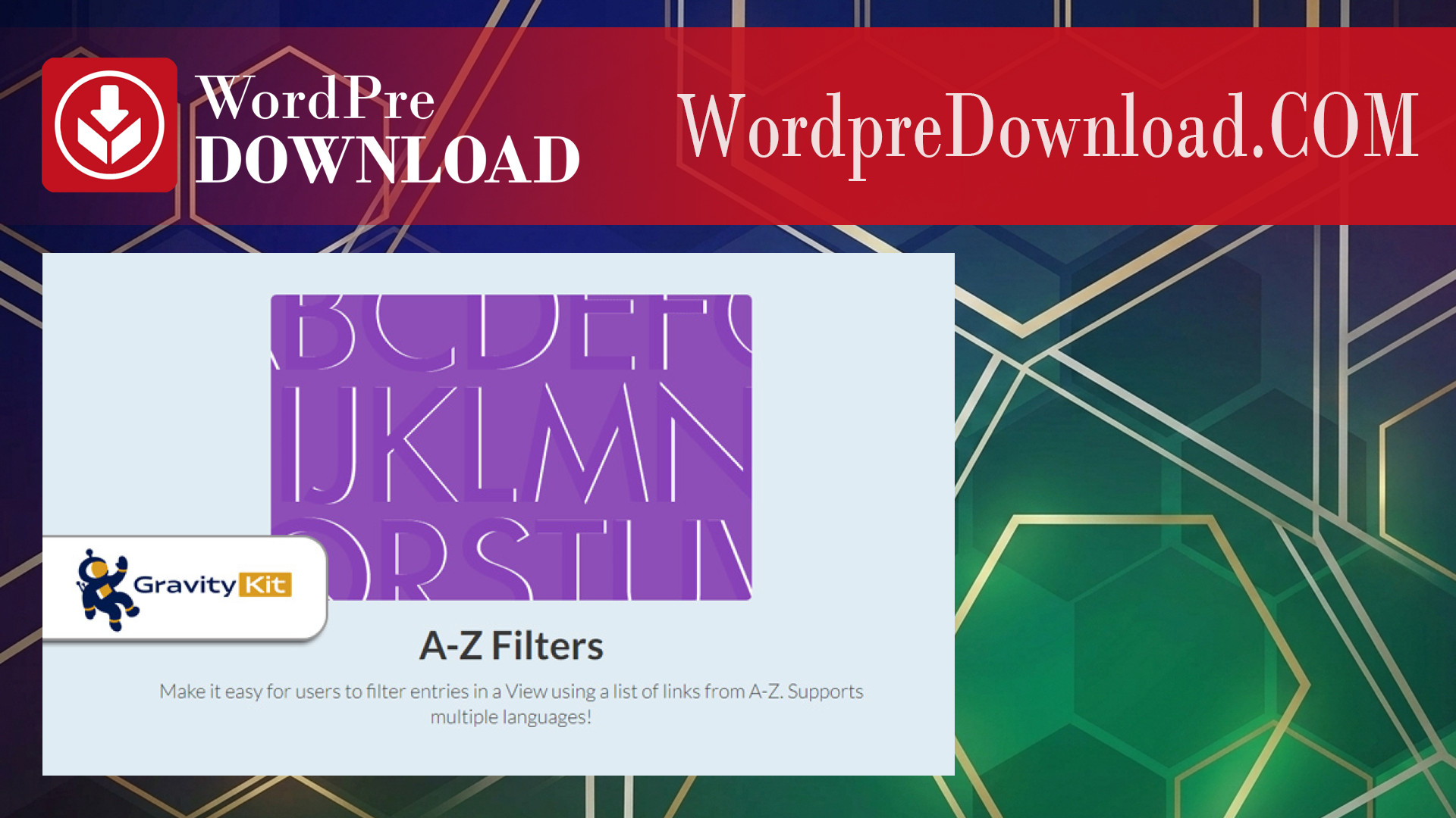 Gravity View A-Z Filters – WordpreDownload.COM