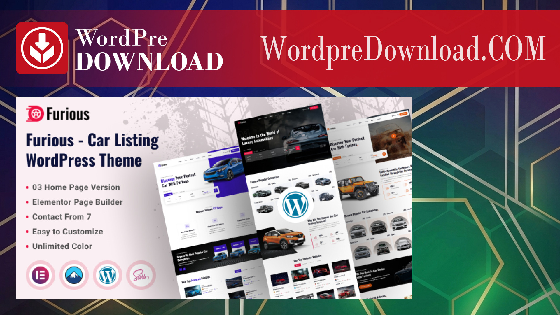 Furious – Car Listing WordPress Theme – WordpreDownload.COM